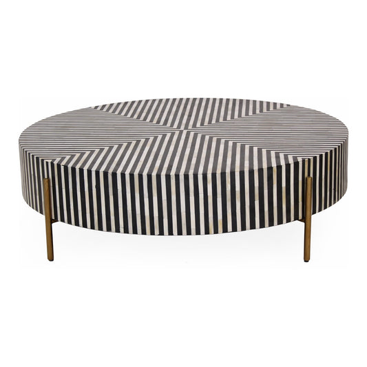 Black and White Modern Coffee Table
