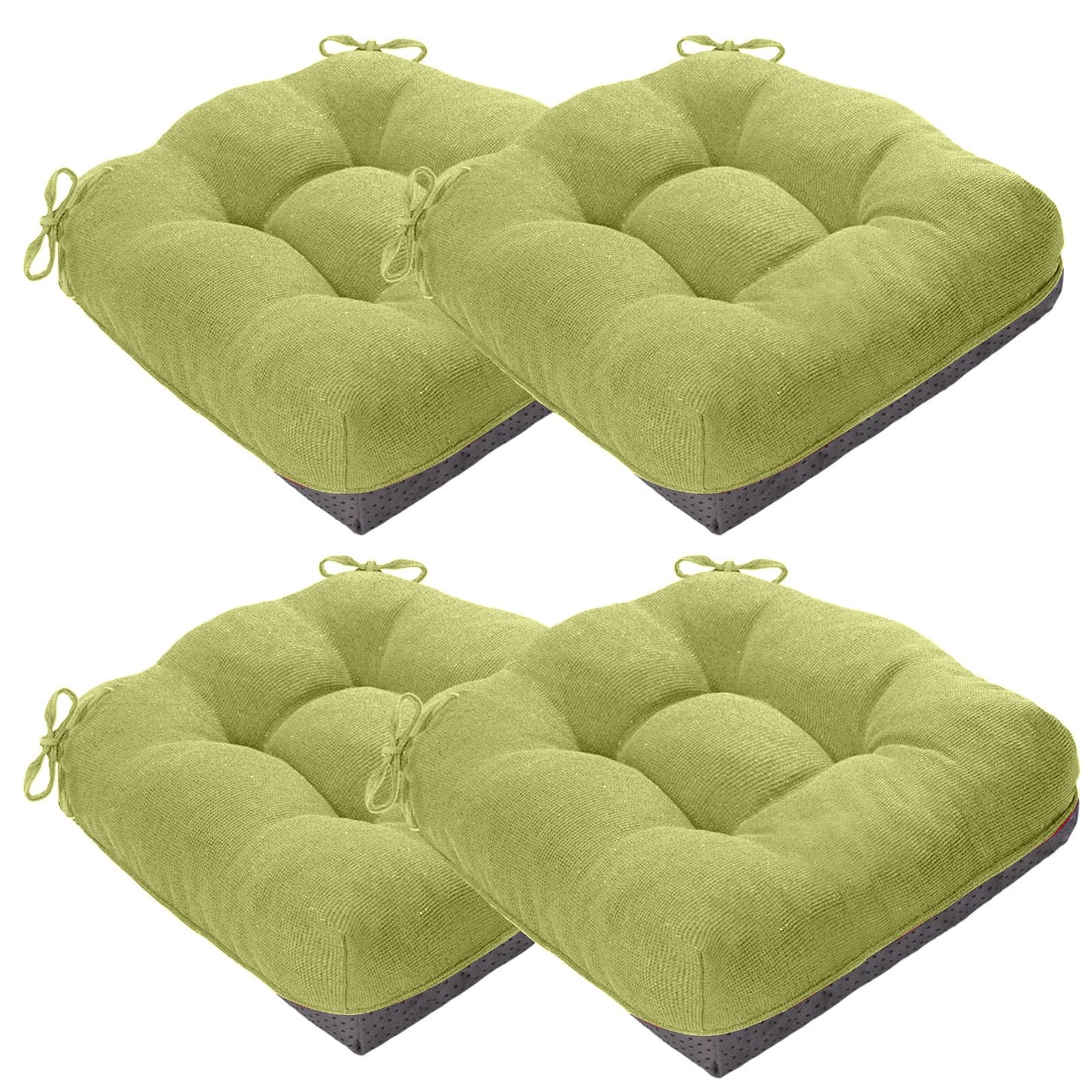 Memory Foam Dining Chair Cushions Set of 4