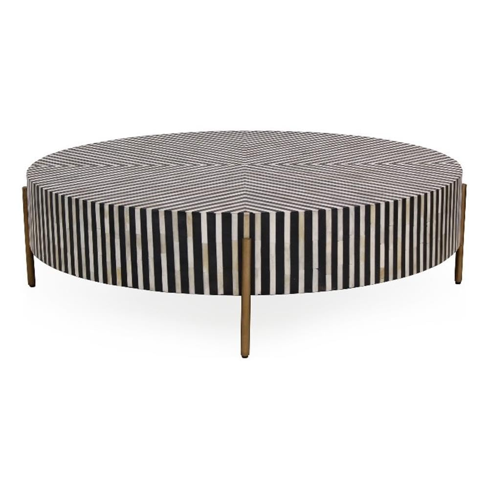 Black and White Modern Coffee Table