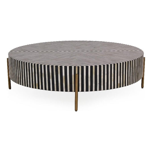 Black and White Modern Coffee Table