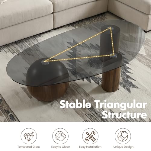 Modern Triangle Coffee Table