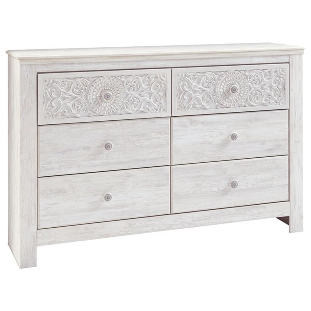 Signature Design by Ashley Paxberry Boho 6 Drawer Dresser