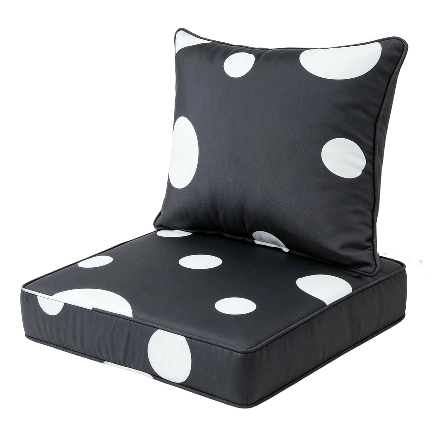 Outdoor Deep Seat Chair Cushions Set of 2