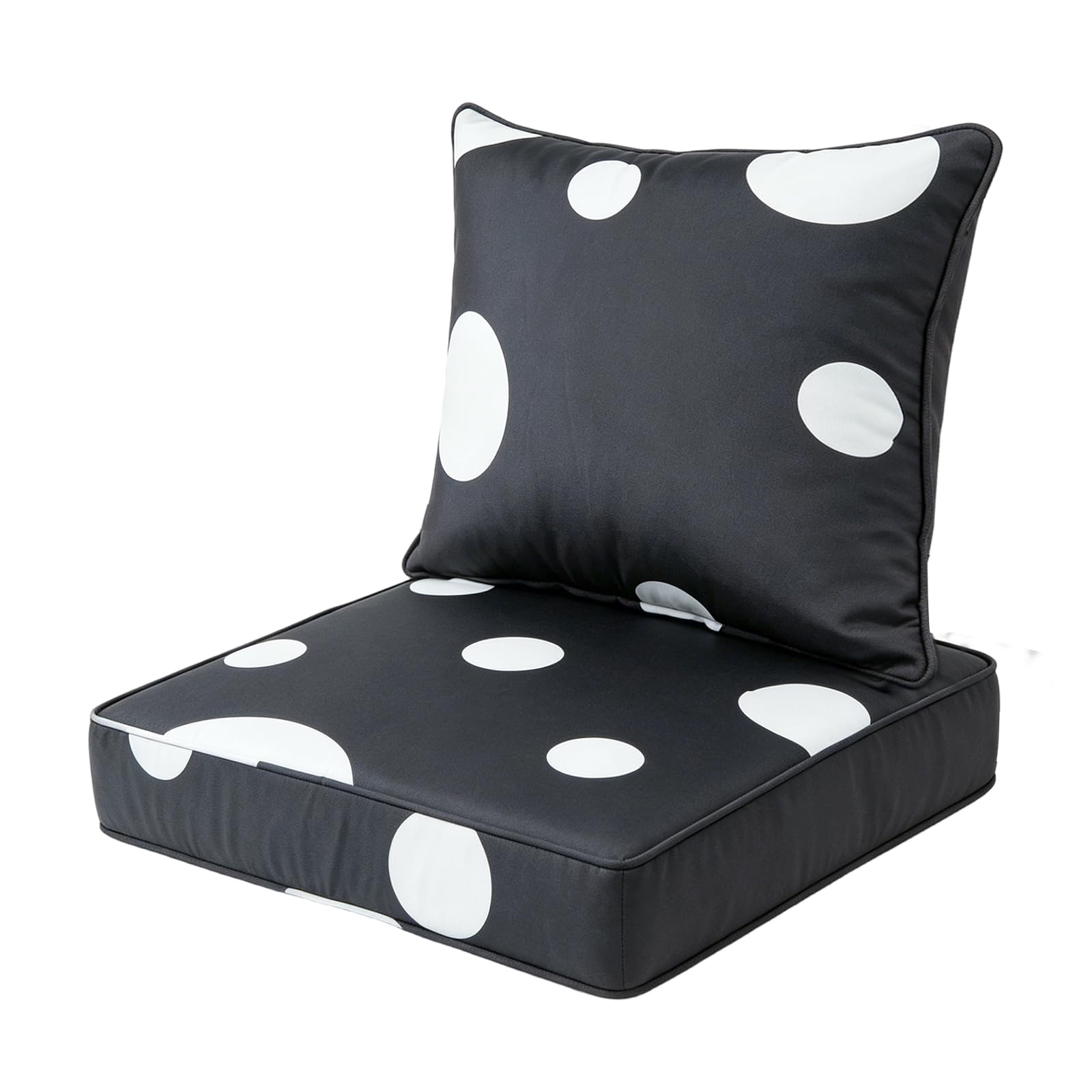 Outdoor Deep Seat Chair Cushions Set of 2