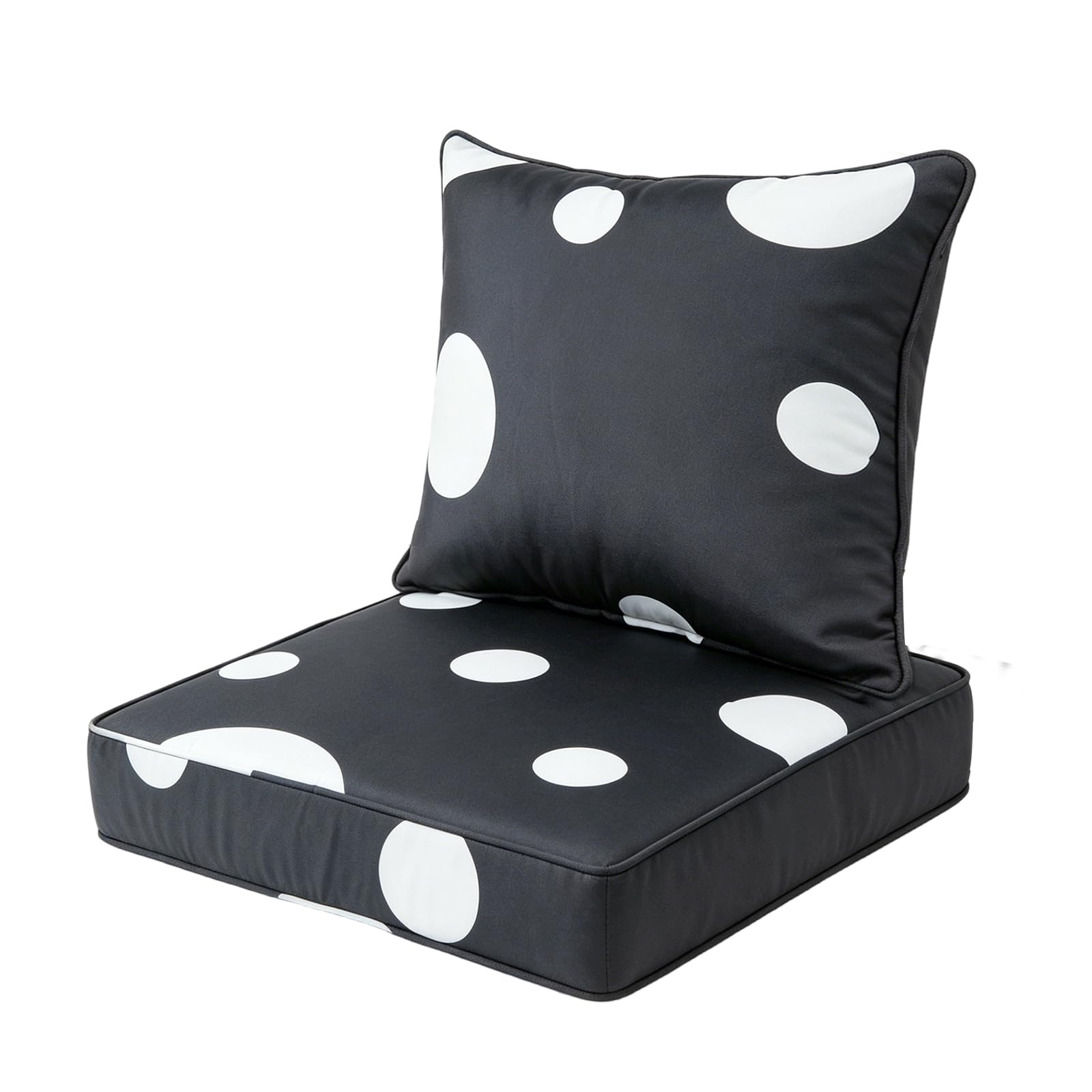 Outdoor Deep Seat Chair Cushions Set of 2