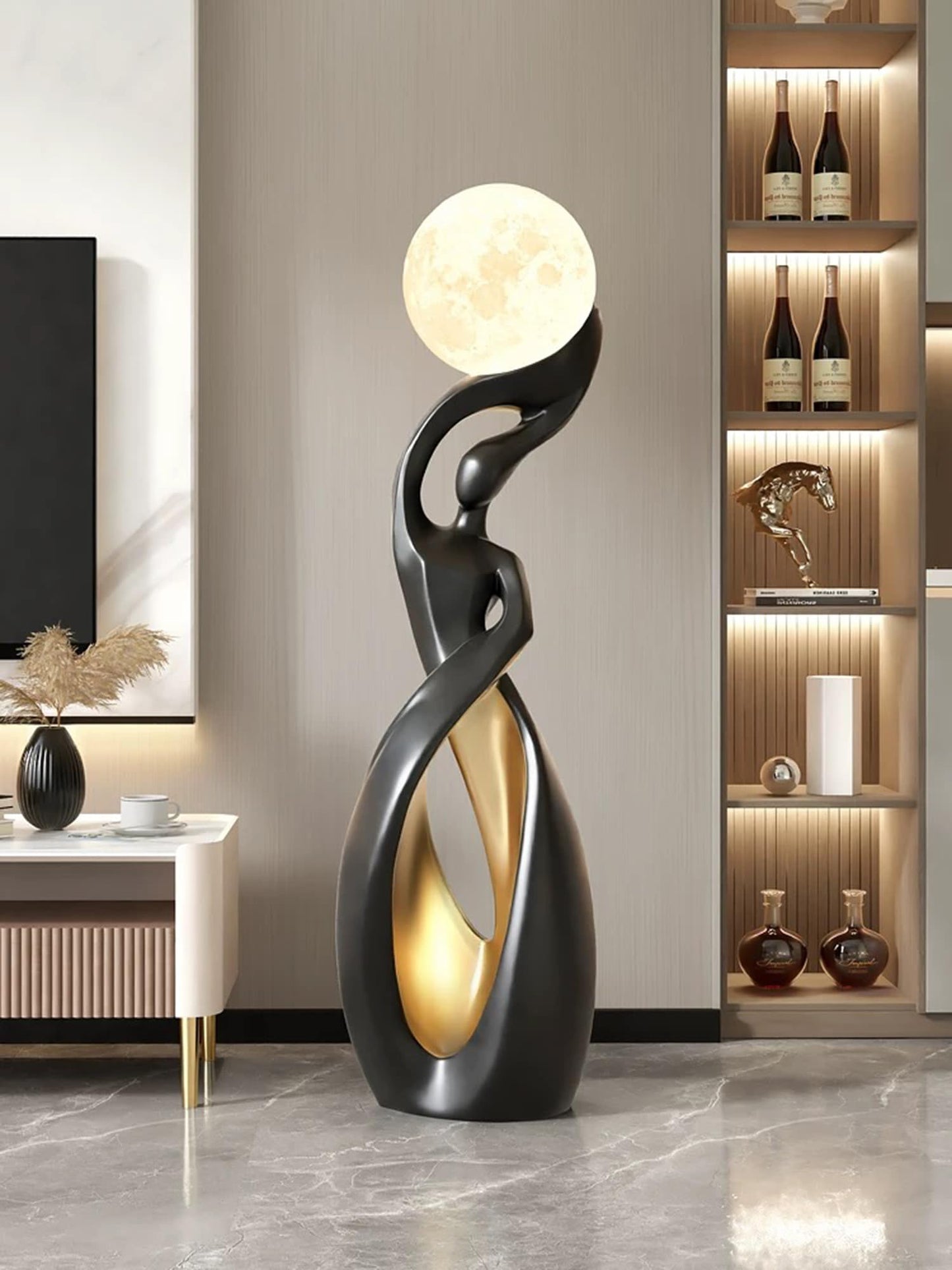 Bofea-Modern Standing Lamp for Living Room