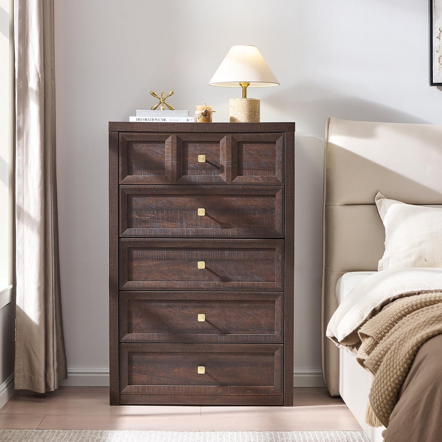 Bedroom Dresser and Nightstands Set