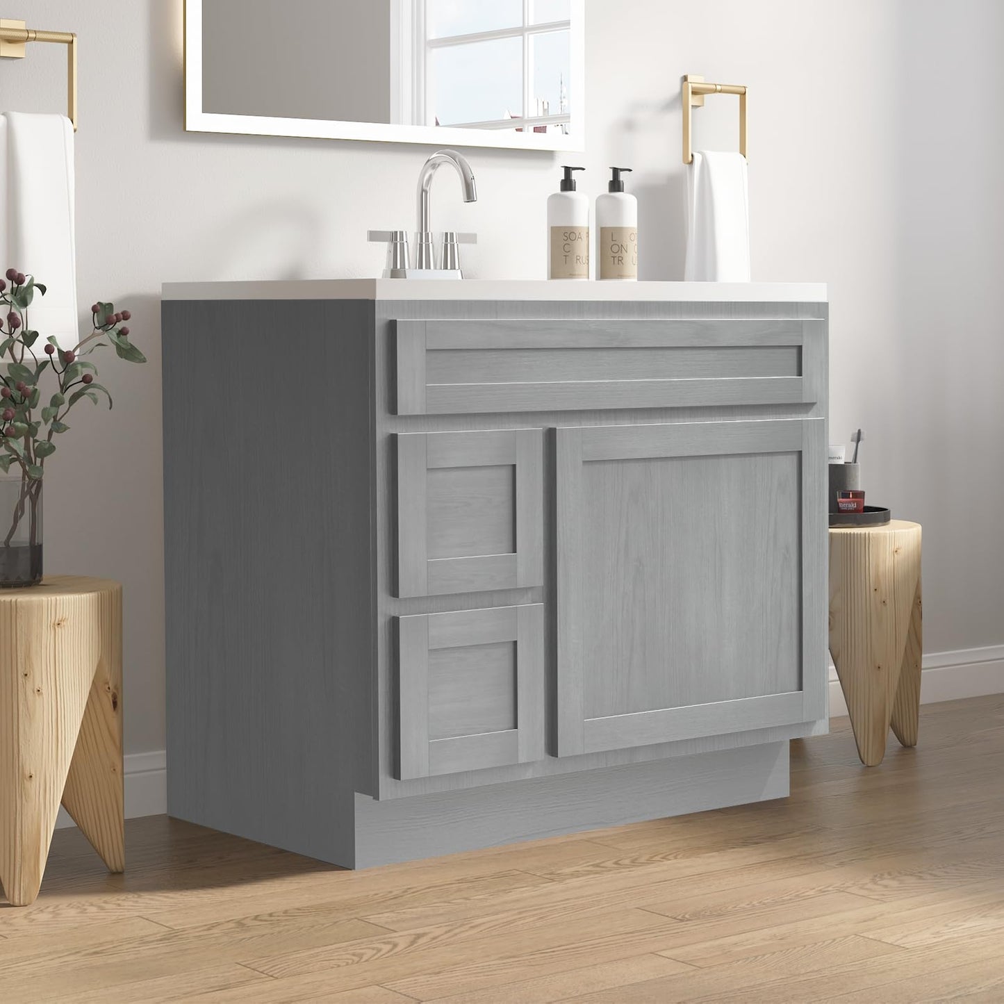 Vanity Art Bathroom Vanity Cabinet Without Sink