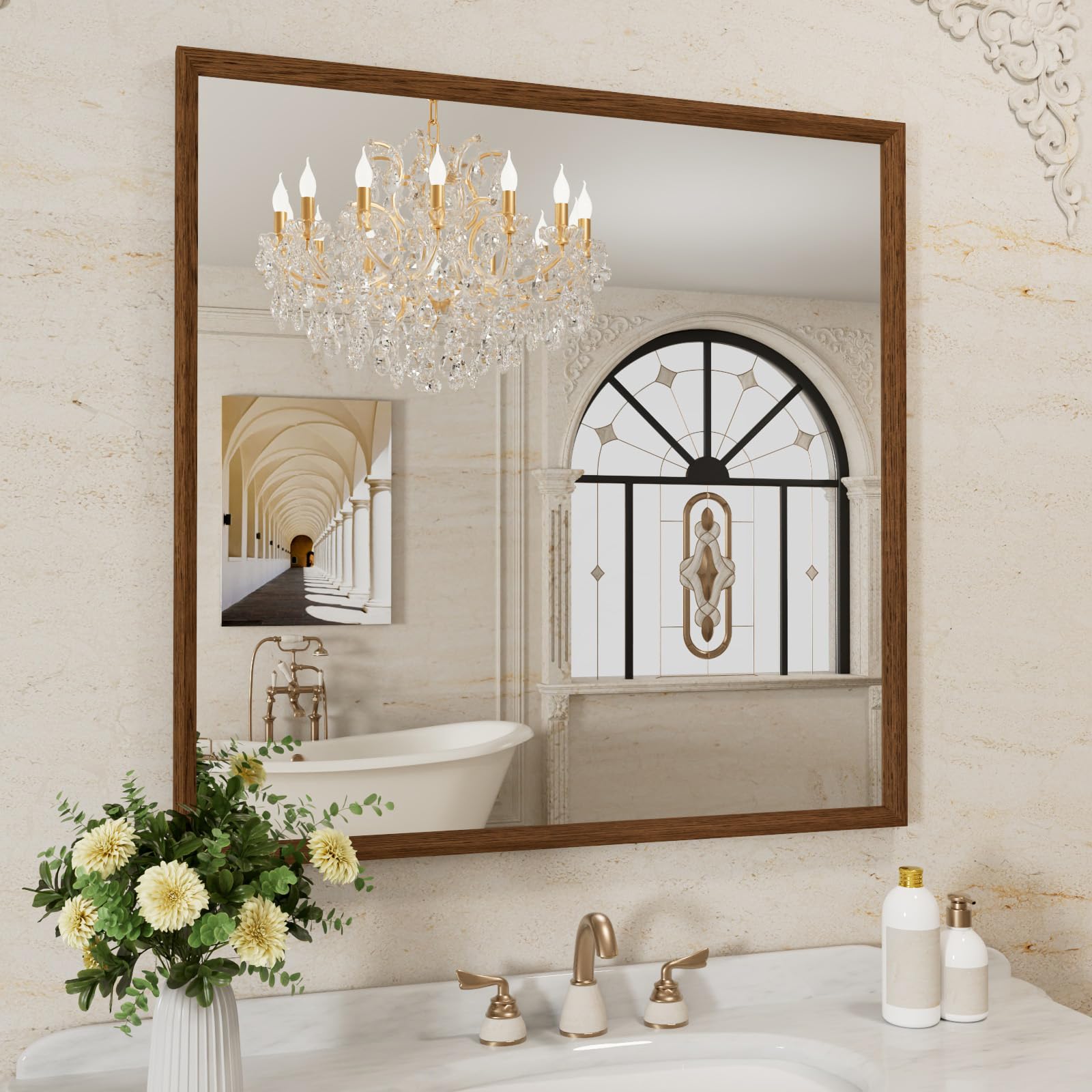 Irregular Decorative Wall Mirror