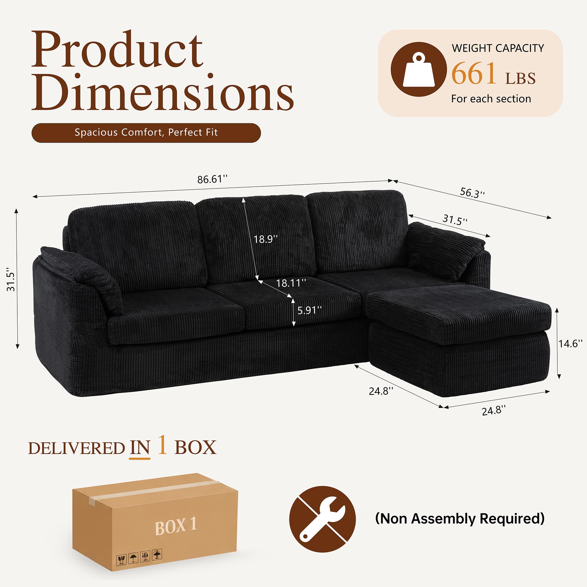 Meilocar Boneless Sofa630