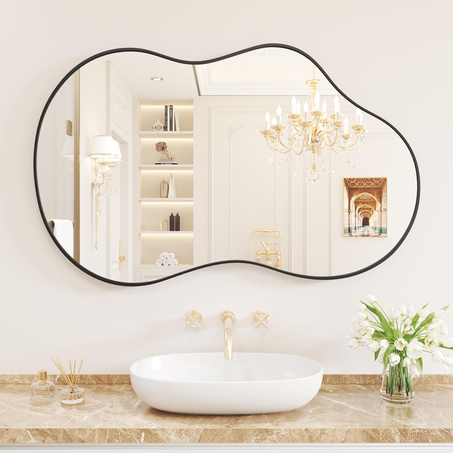 Irregular Decorative Wall Mirror