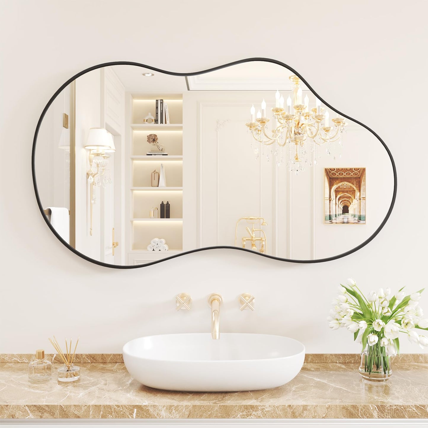 Irregular Decorative Wall Mirror