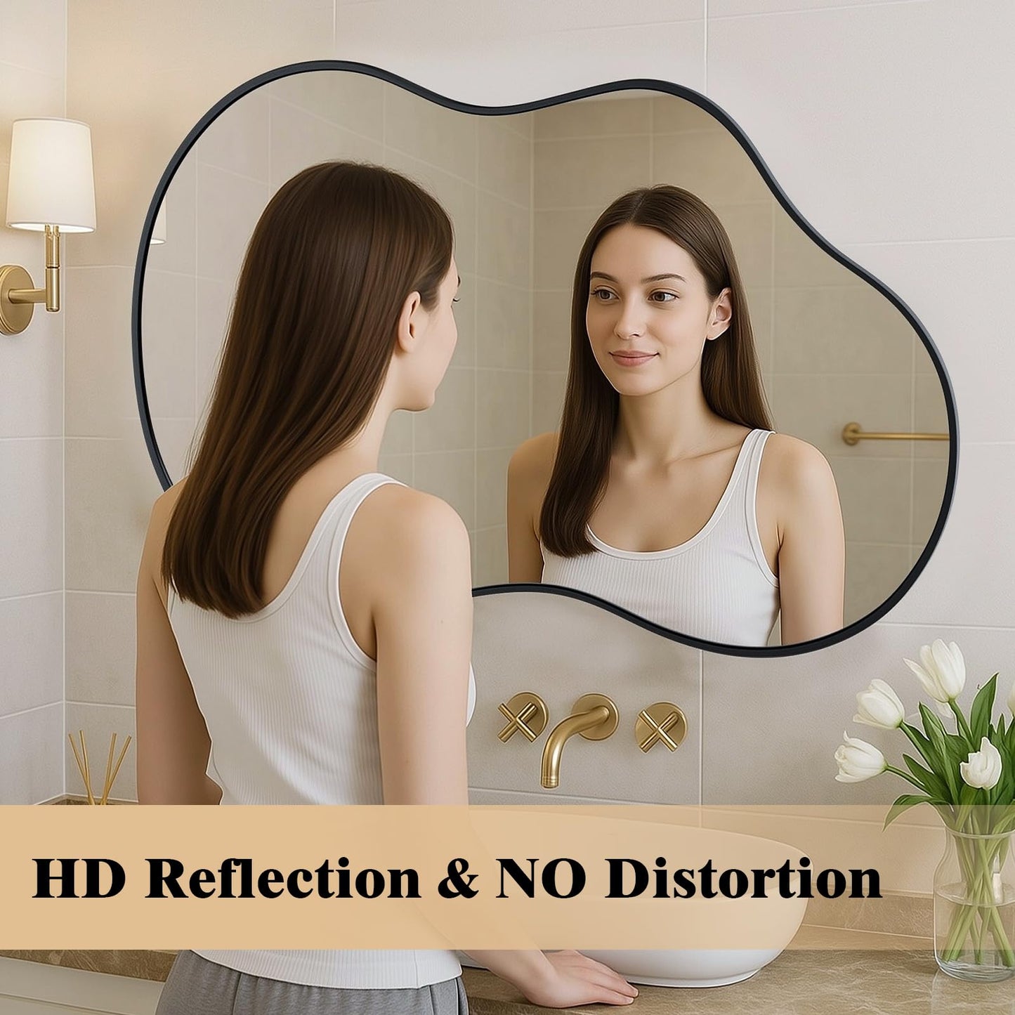Irregular Decorative Wall Mirror