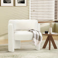 Modern Velvet Barrel Accent Chair