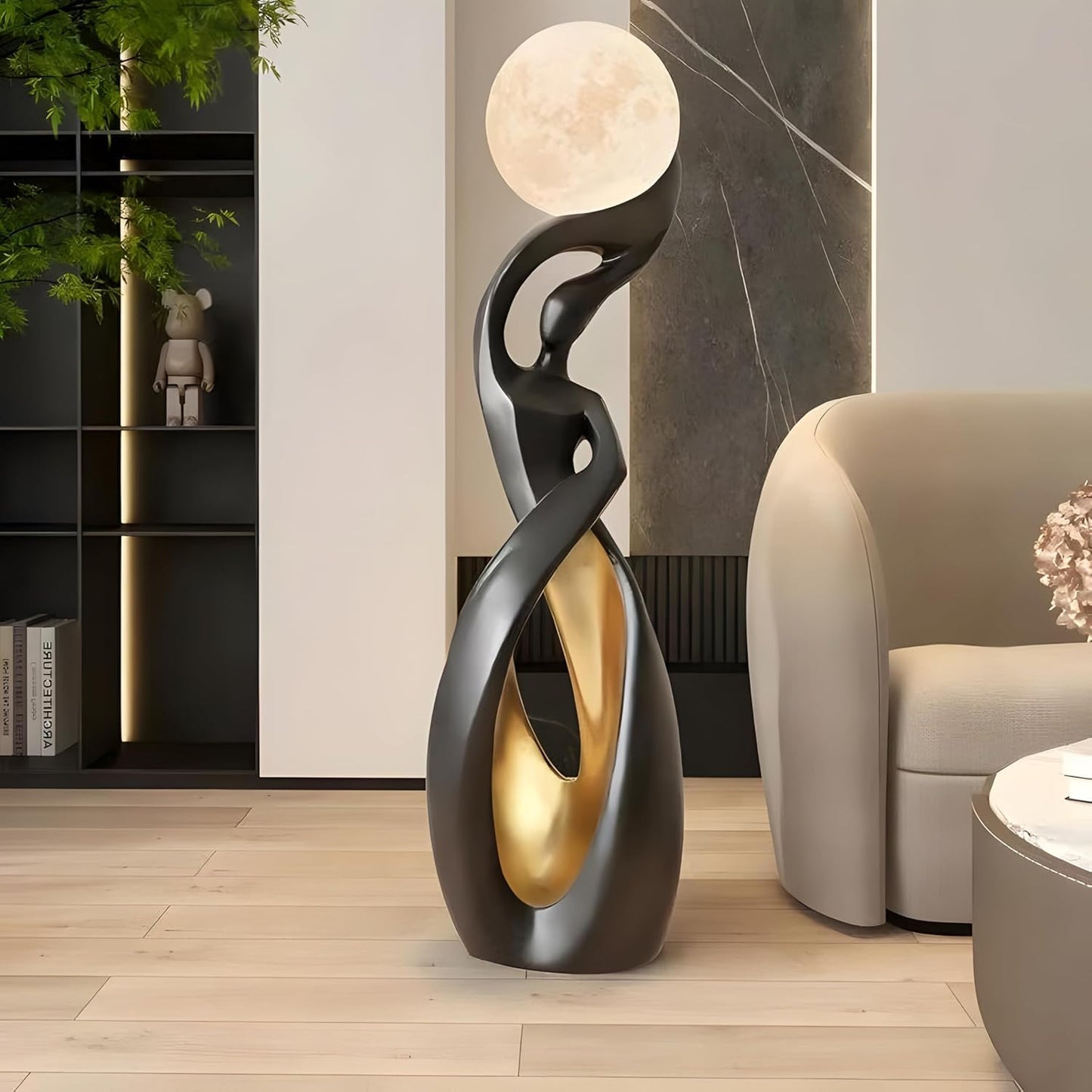 Bofea-Modern Standing Lamp for Living Room