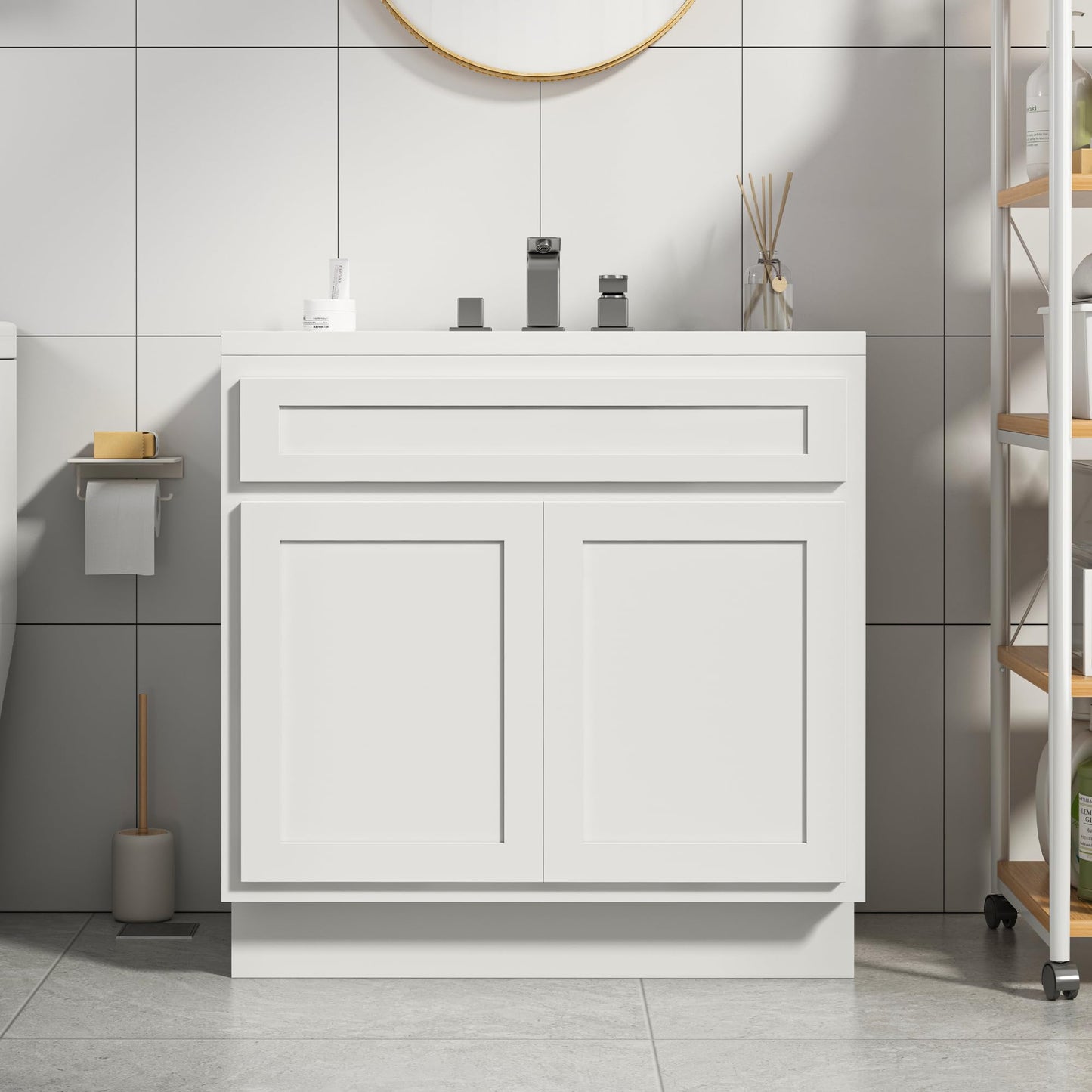 Vanity Art Bathroom Vanity Cabinet Without Sink