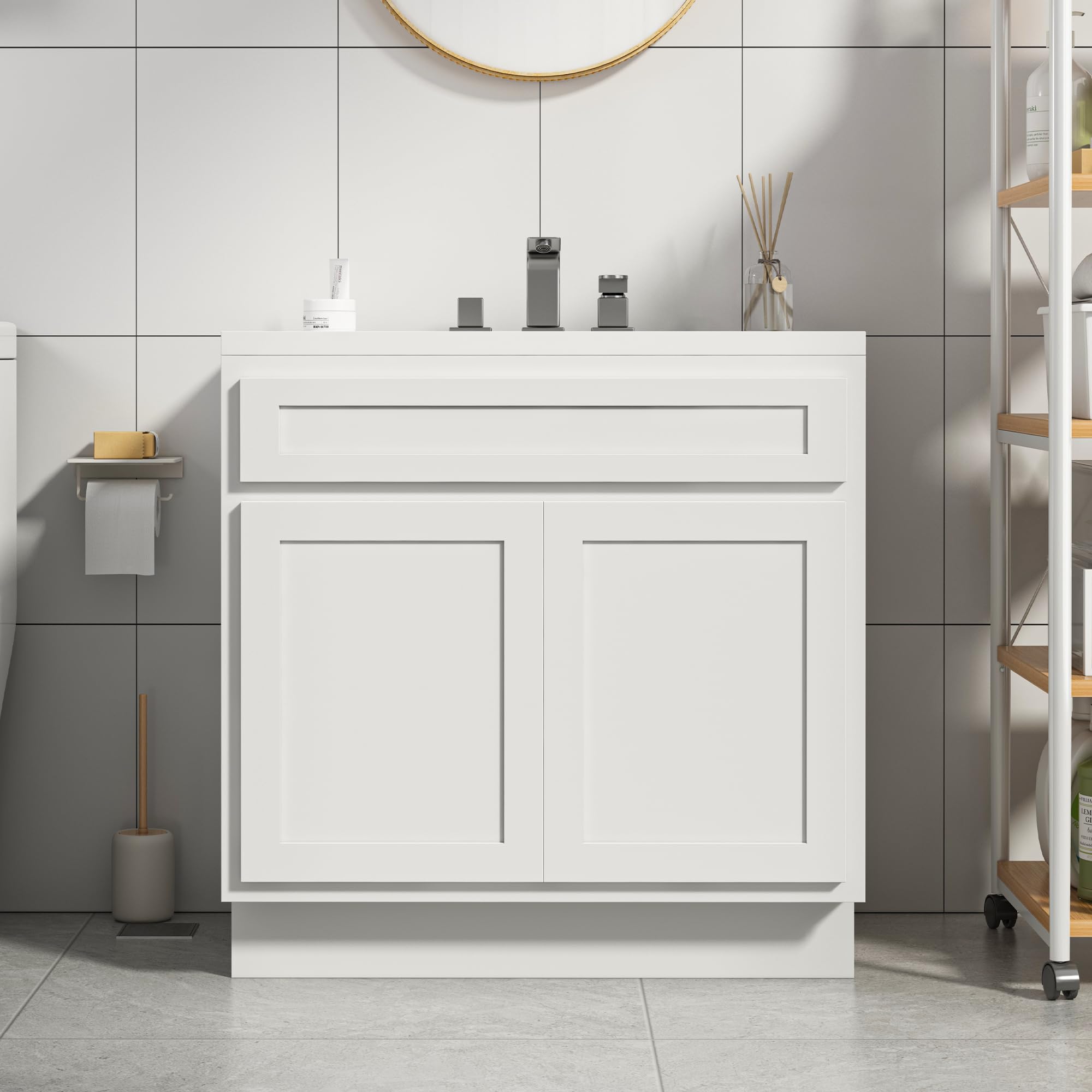 Vanity Art Bathroom Vanity Cabinet Without Sink