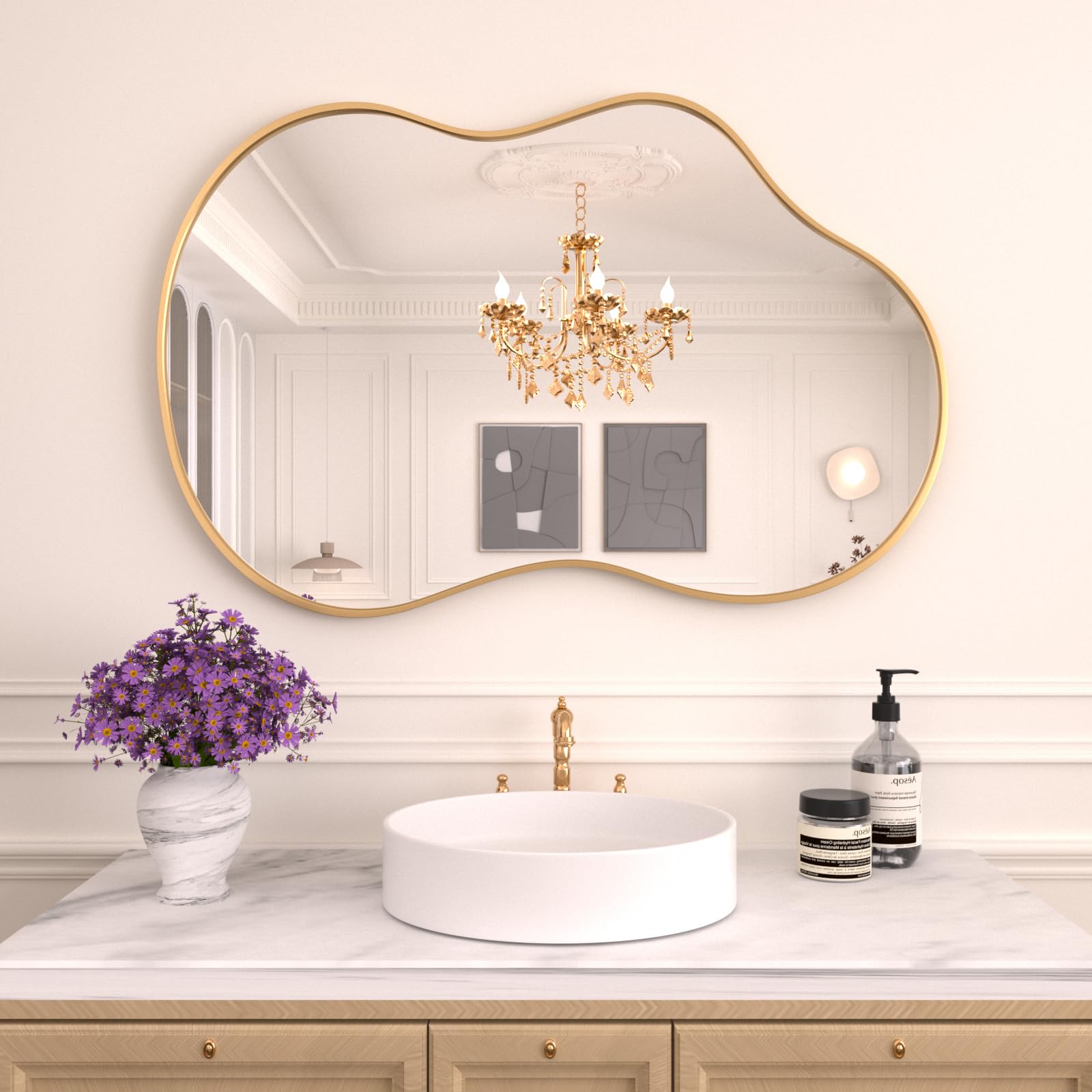 Irregular Decorative Wall Mirror