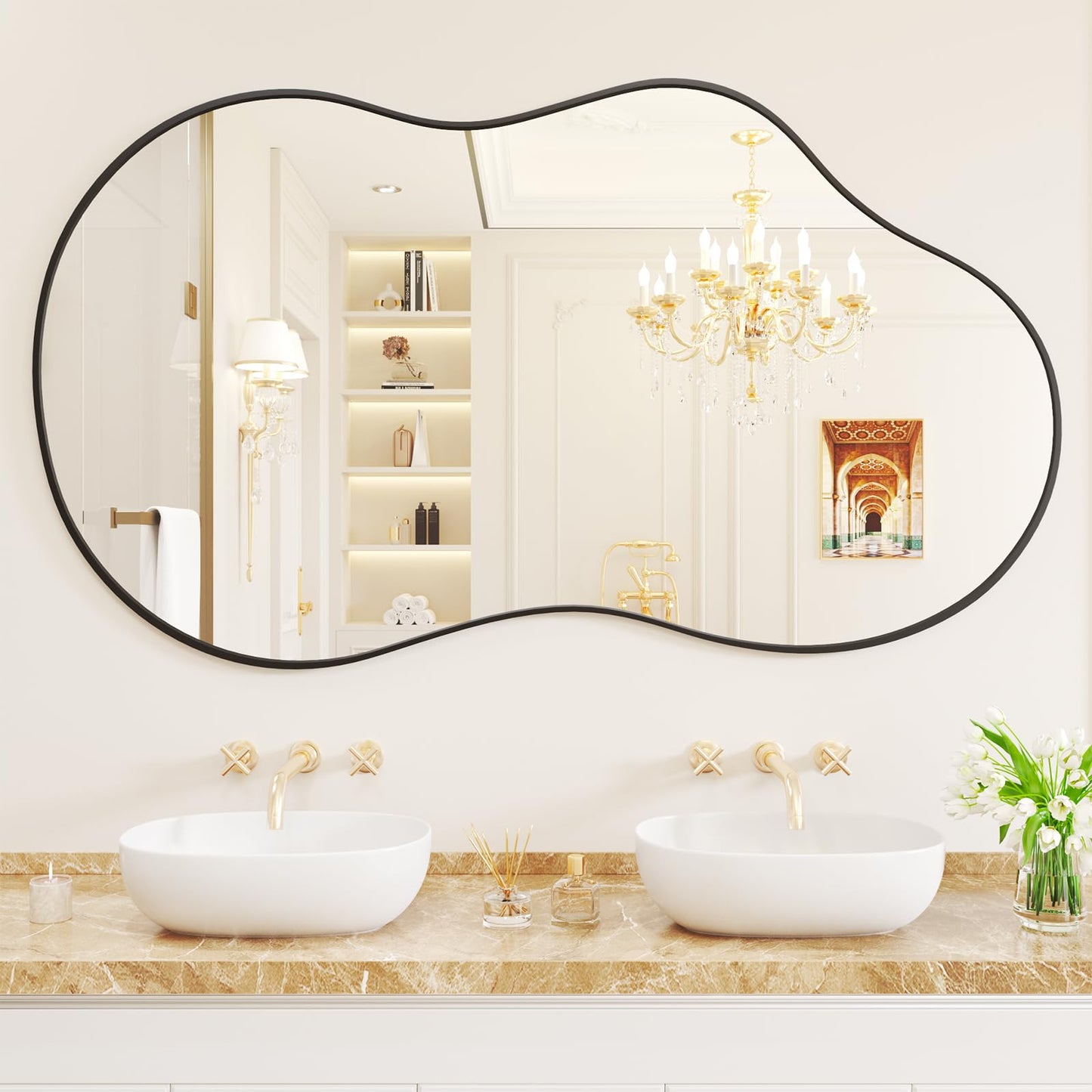 Irregular Decorative Wall Mirror
