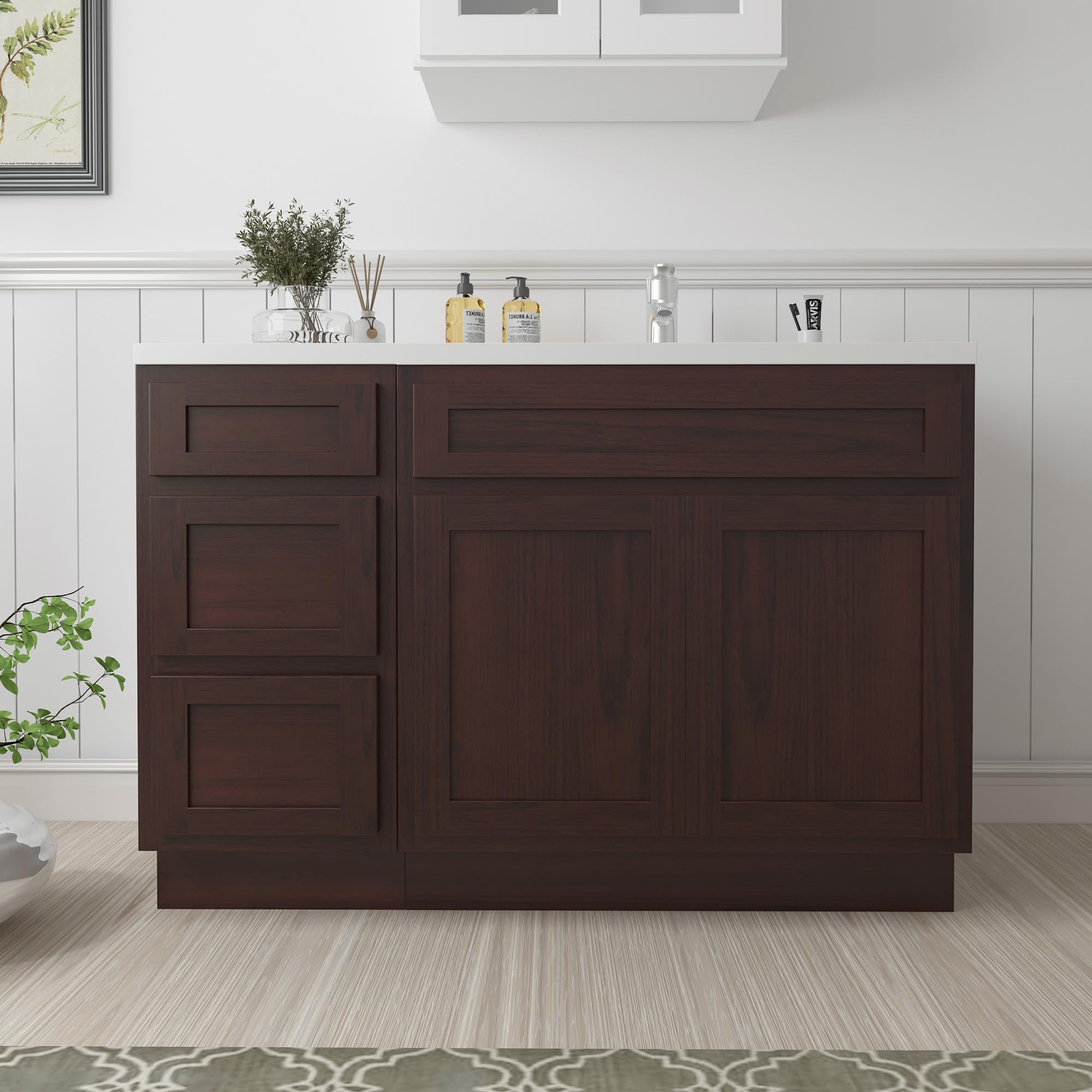 Vanity Art Bathroom Vanity Cabinet Without Sink
