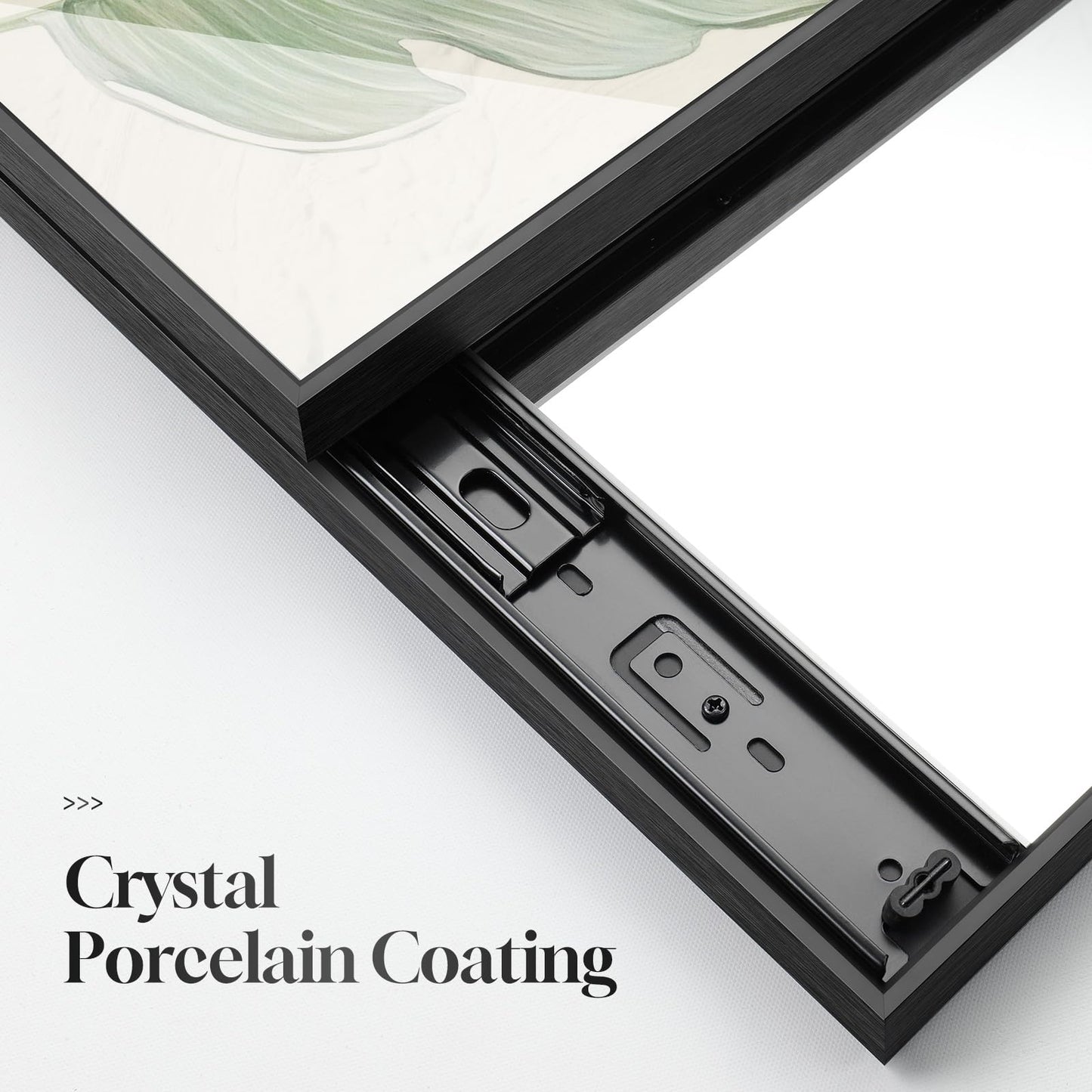 Cuspin Modern Minimalist Wall Mounted Wall Art Mirror