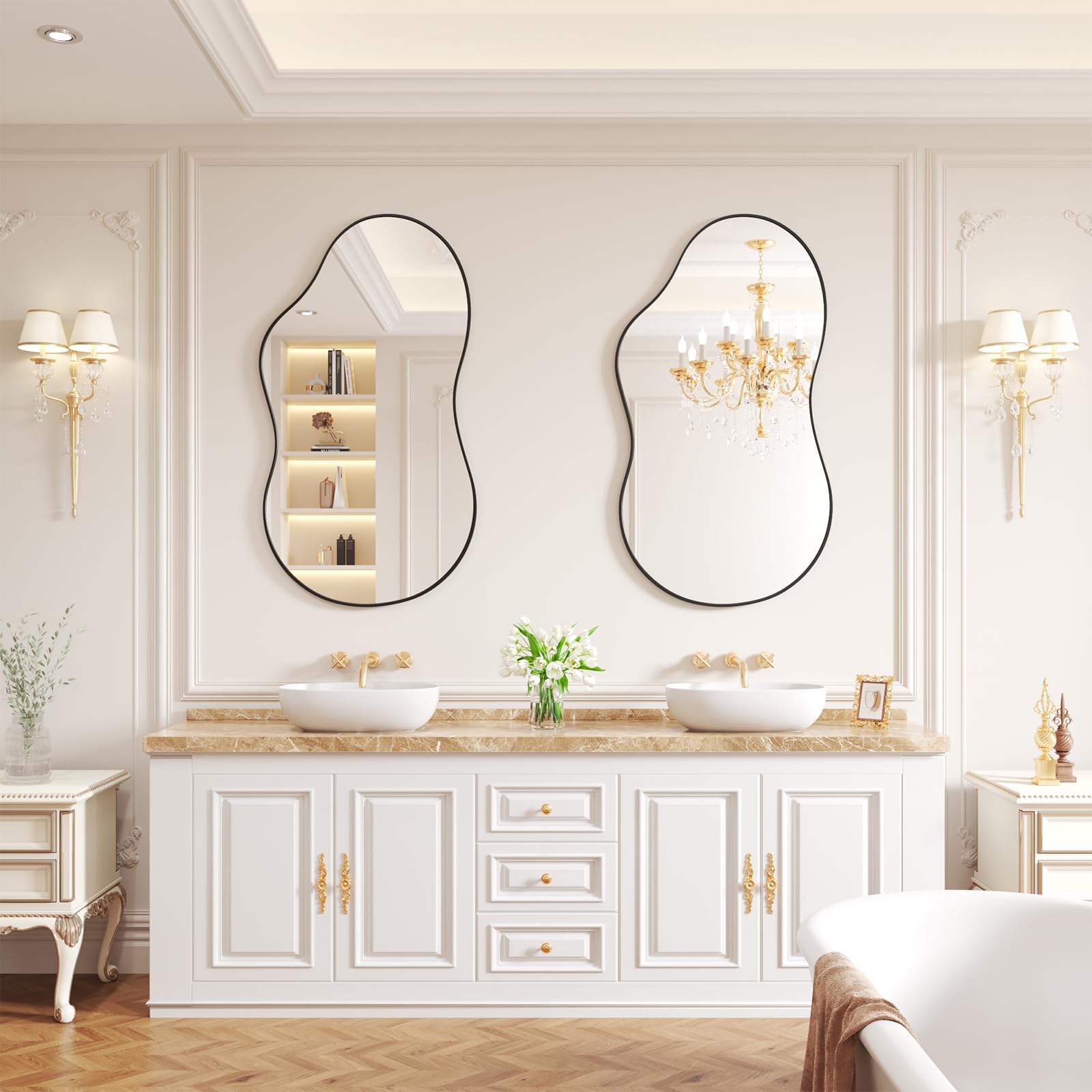 Irregular Decorative Wall Mirror