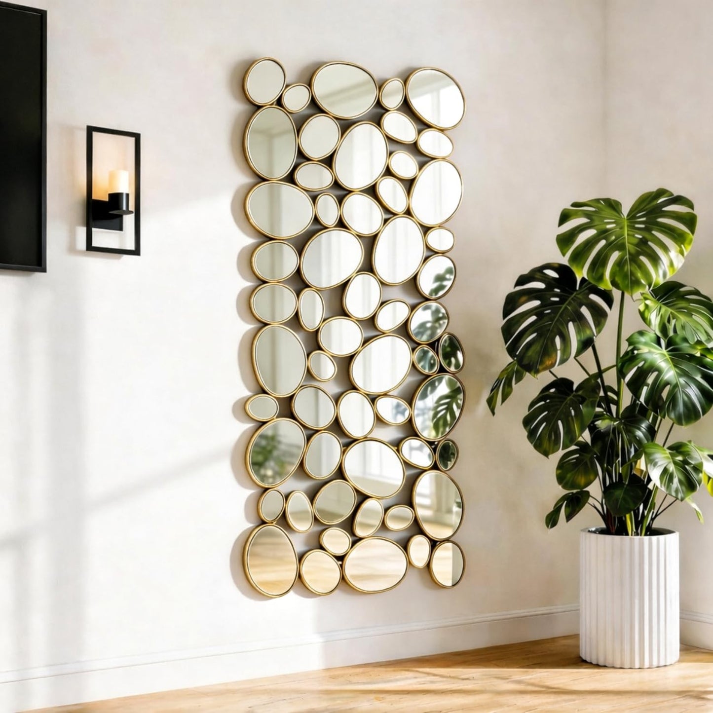Modern Large Accent Wall Mirror