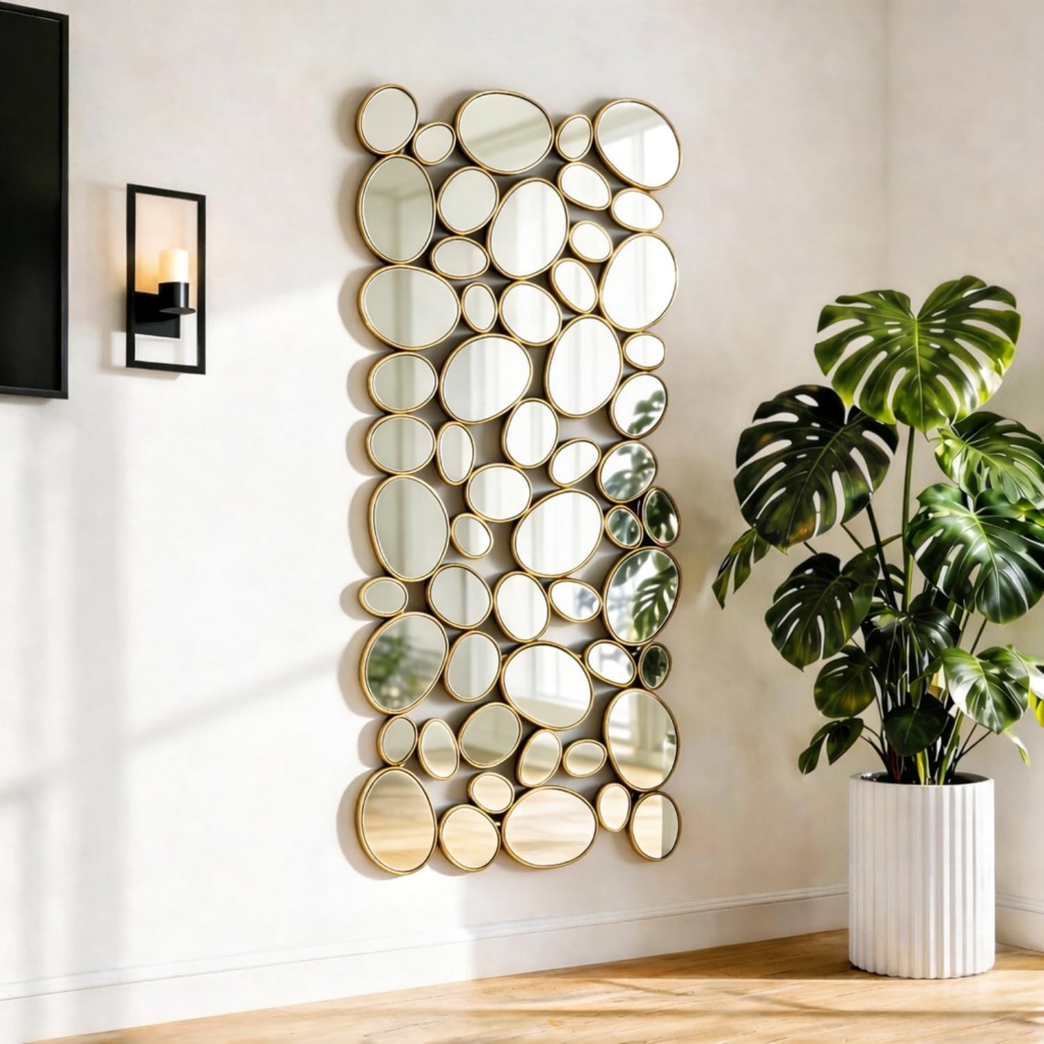 Modern Large Accent Wall Mirror