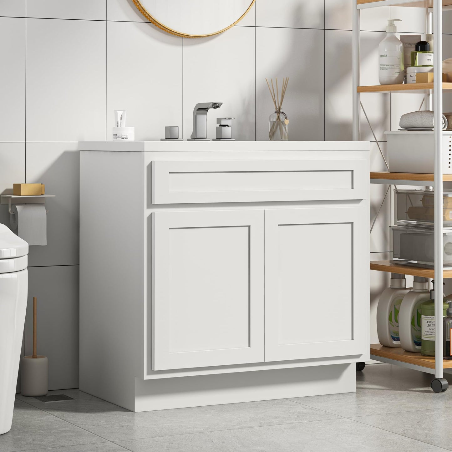 Vanity Art Bathroom Vanity Cabinet Without Sink