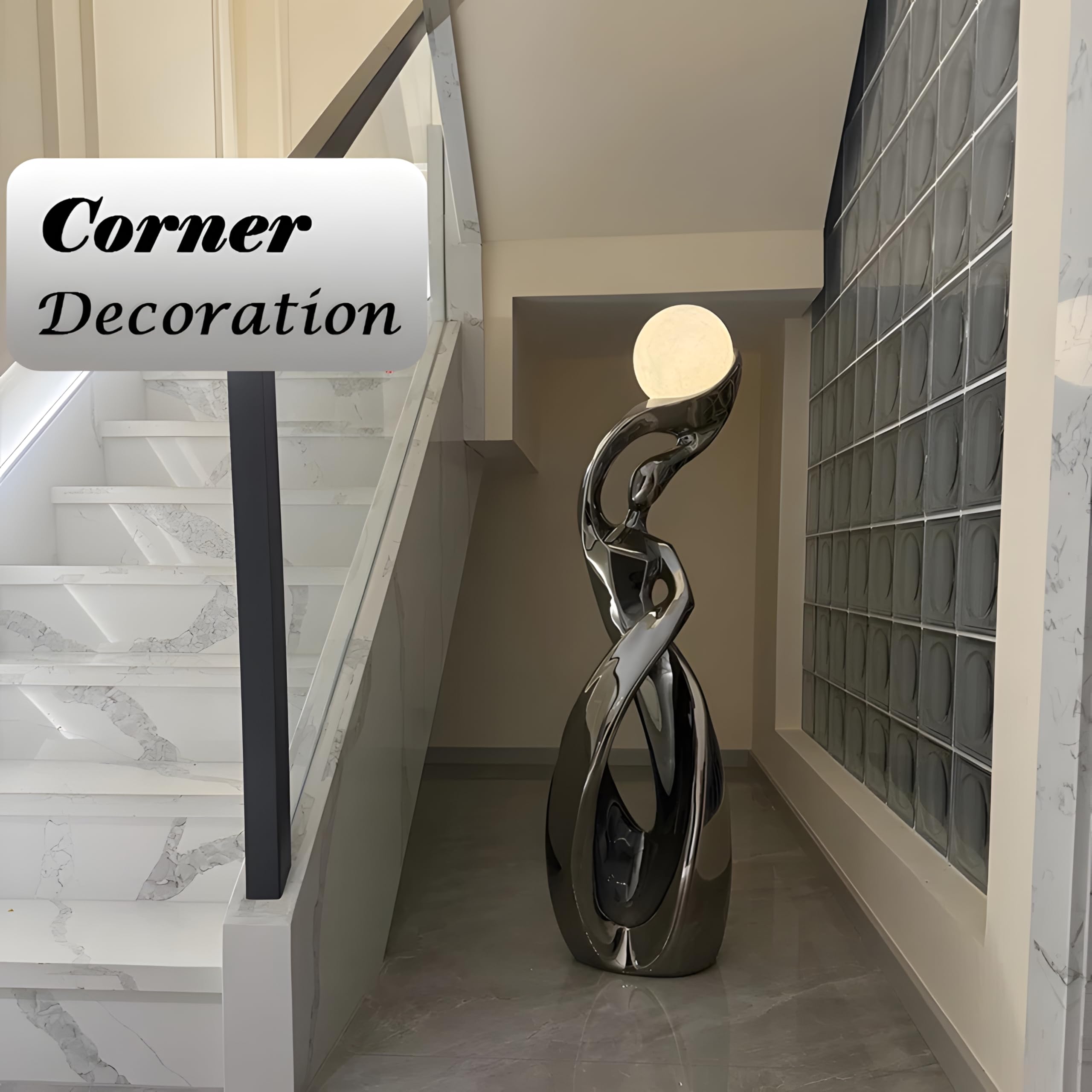 Bofea-Modern Standing Lamp for Living Room