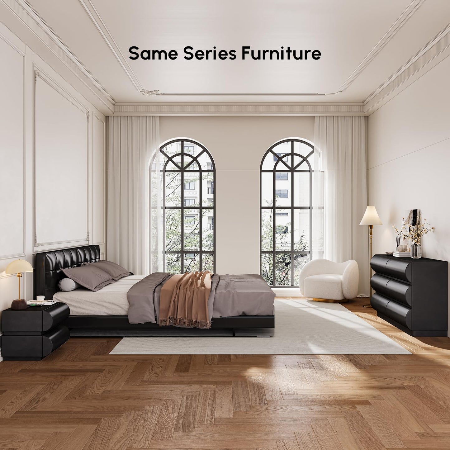 Modern 6 Drawer Storage Dresser