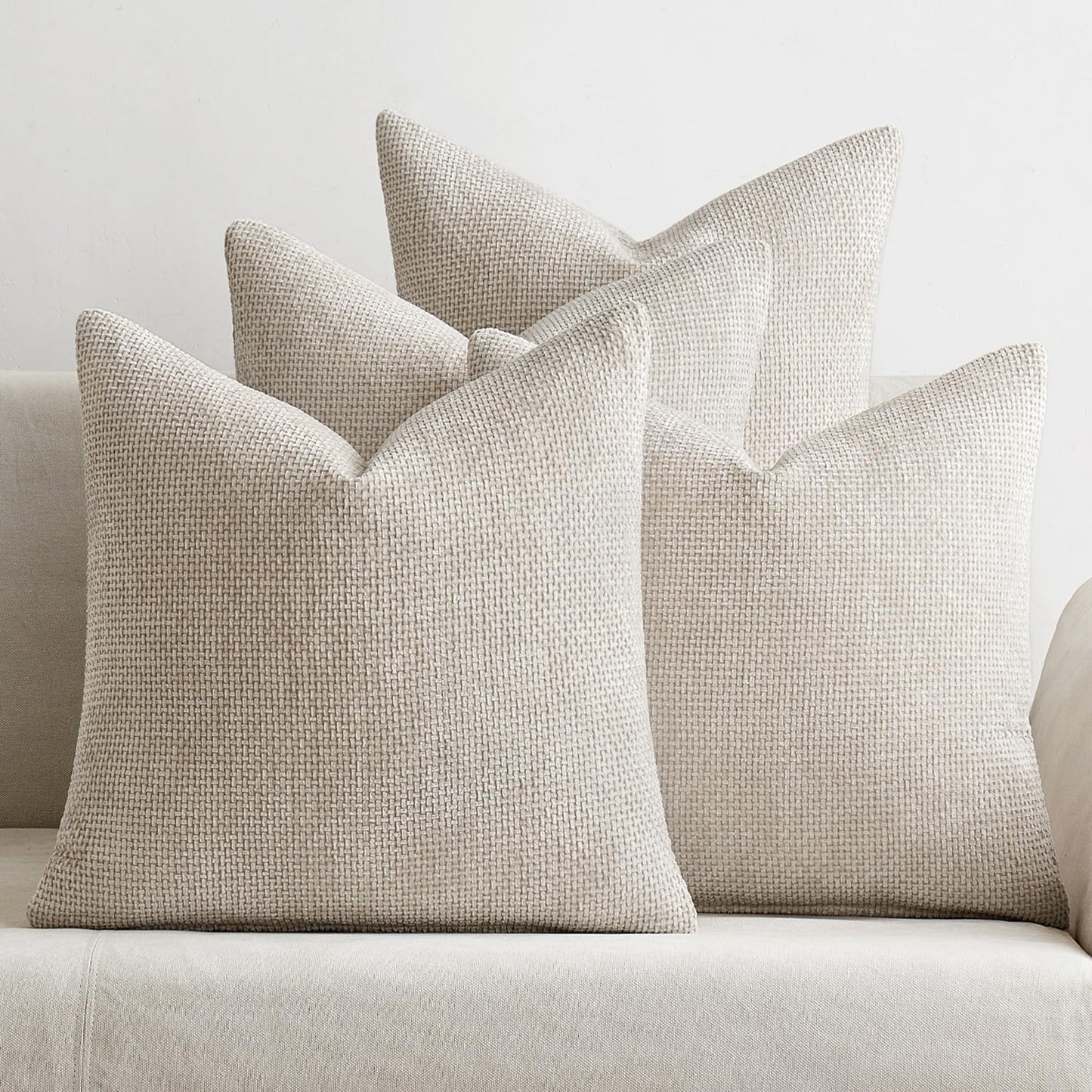 Chenille Decorative Pillow Covers Set of 4
