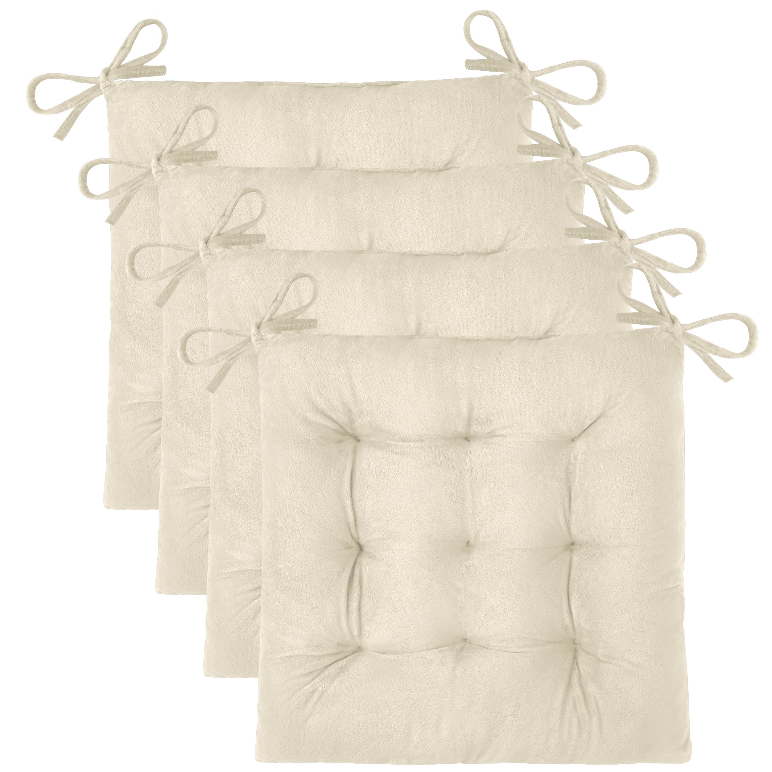 Soft Chair Cushions Set of 4