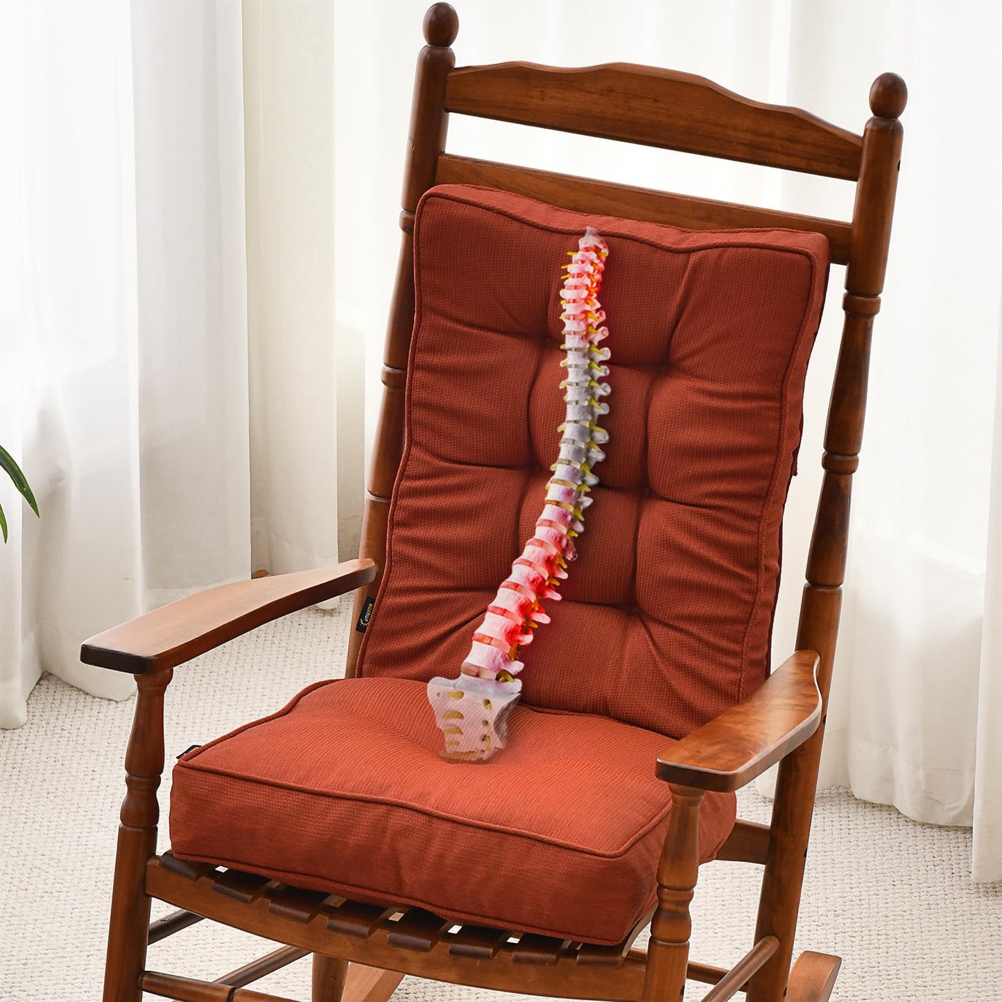 Memory Foam Rocking Chair Cushion Set