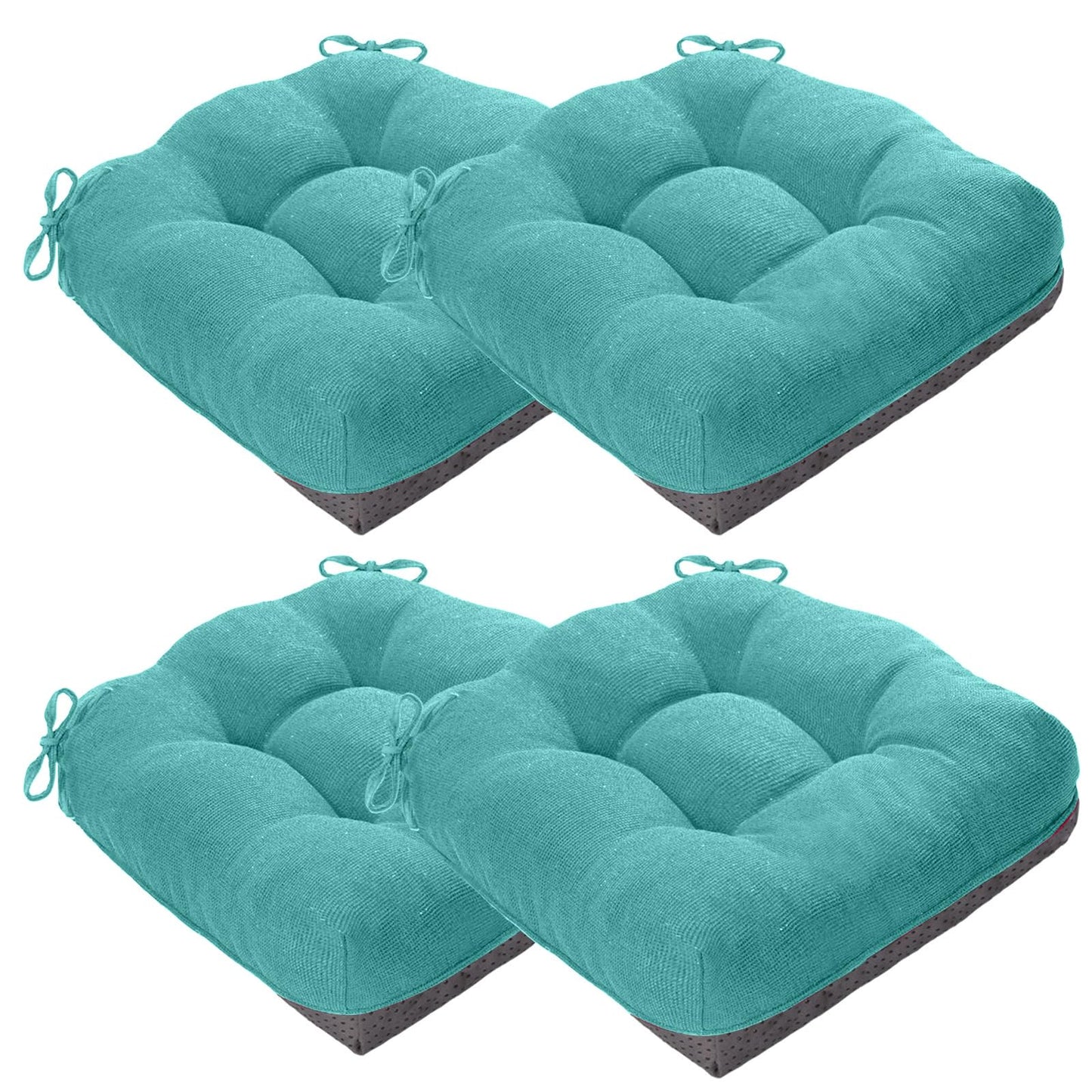 Memory Foam Dining Chair Cushions Set of 4