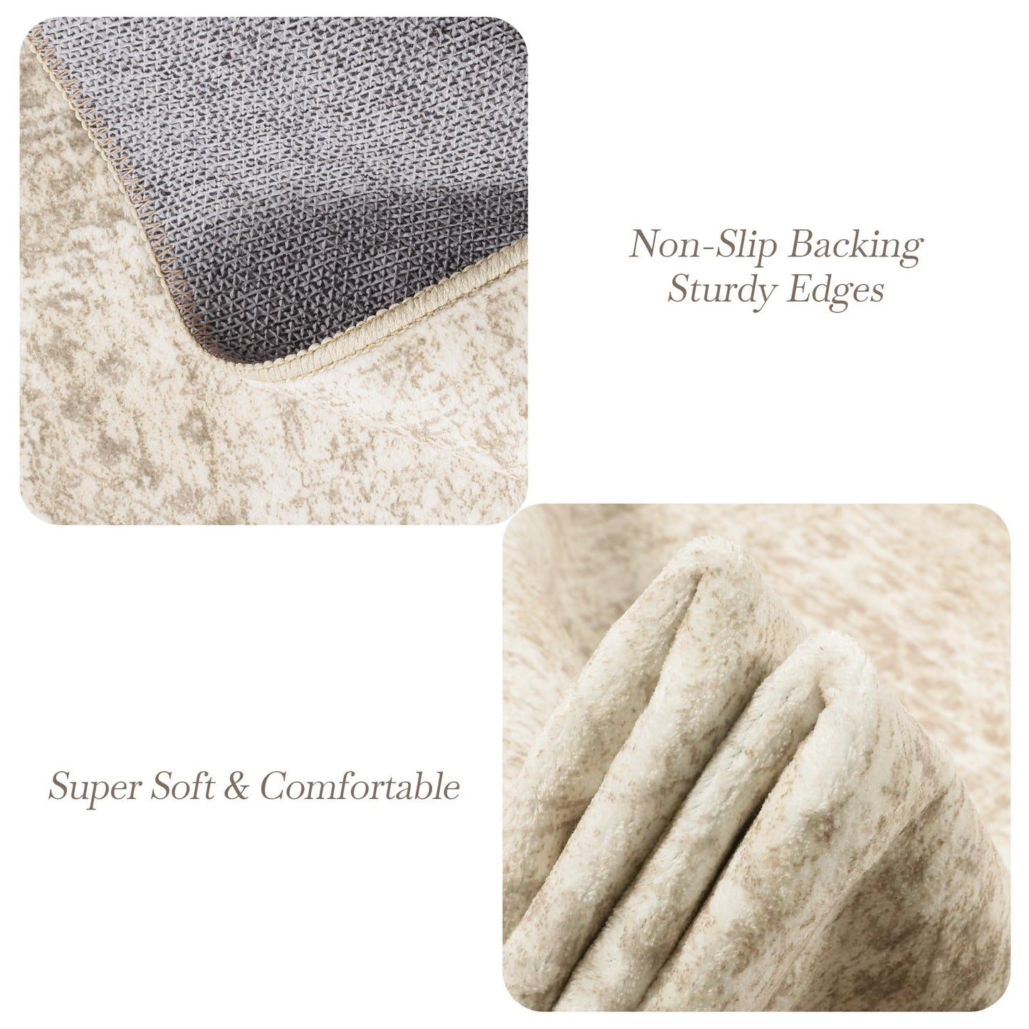 Washable Non-Slip Area Rug