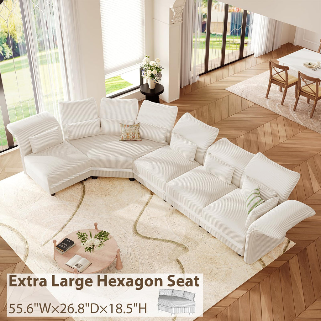 U-Shaped Sectional Sofa