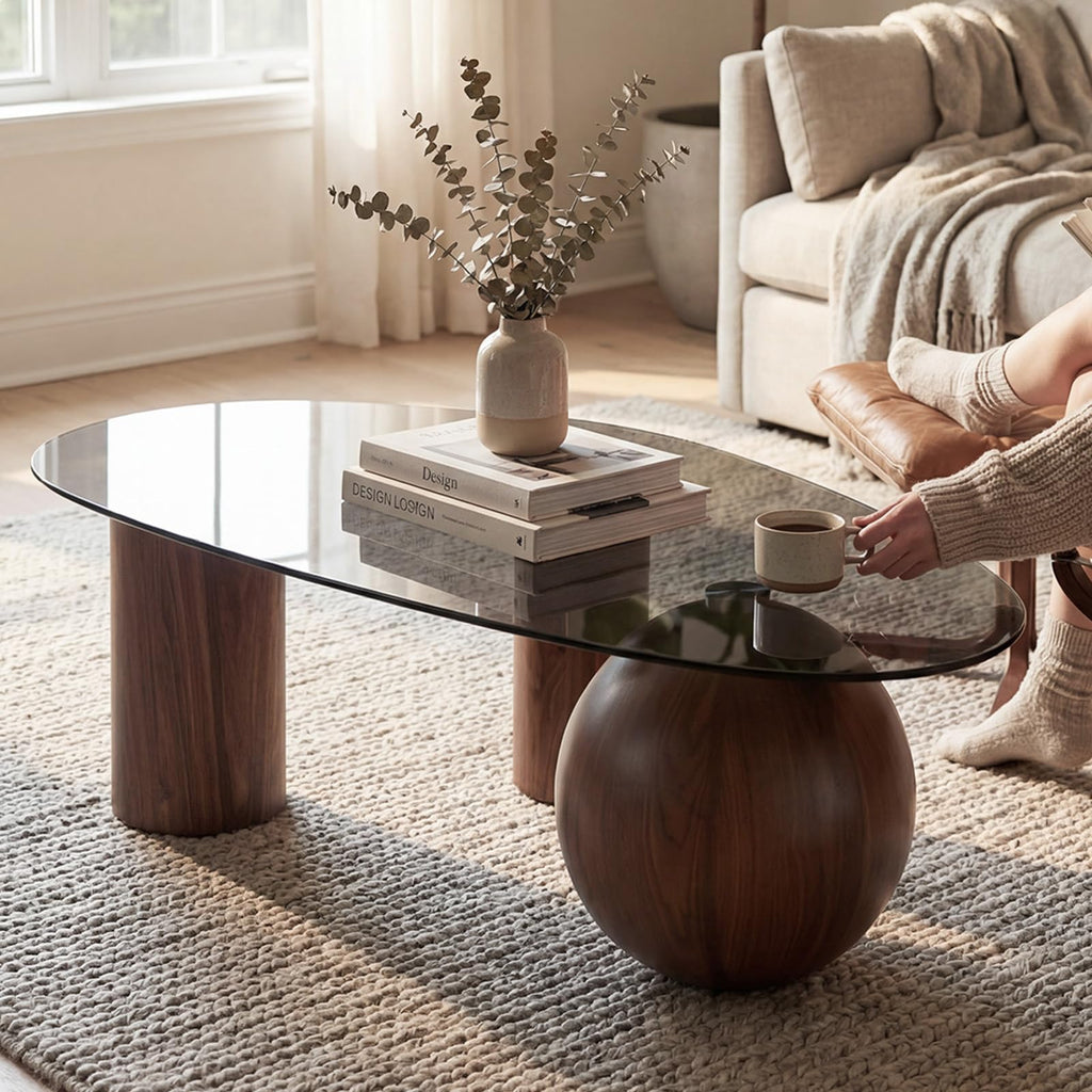Modern Triangle Coffee Table