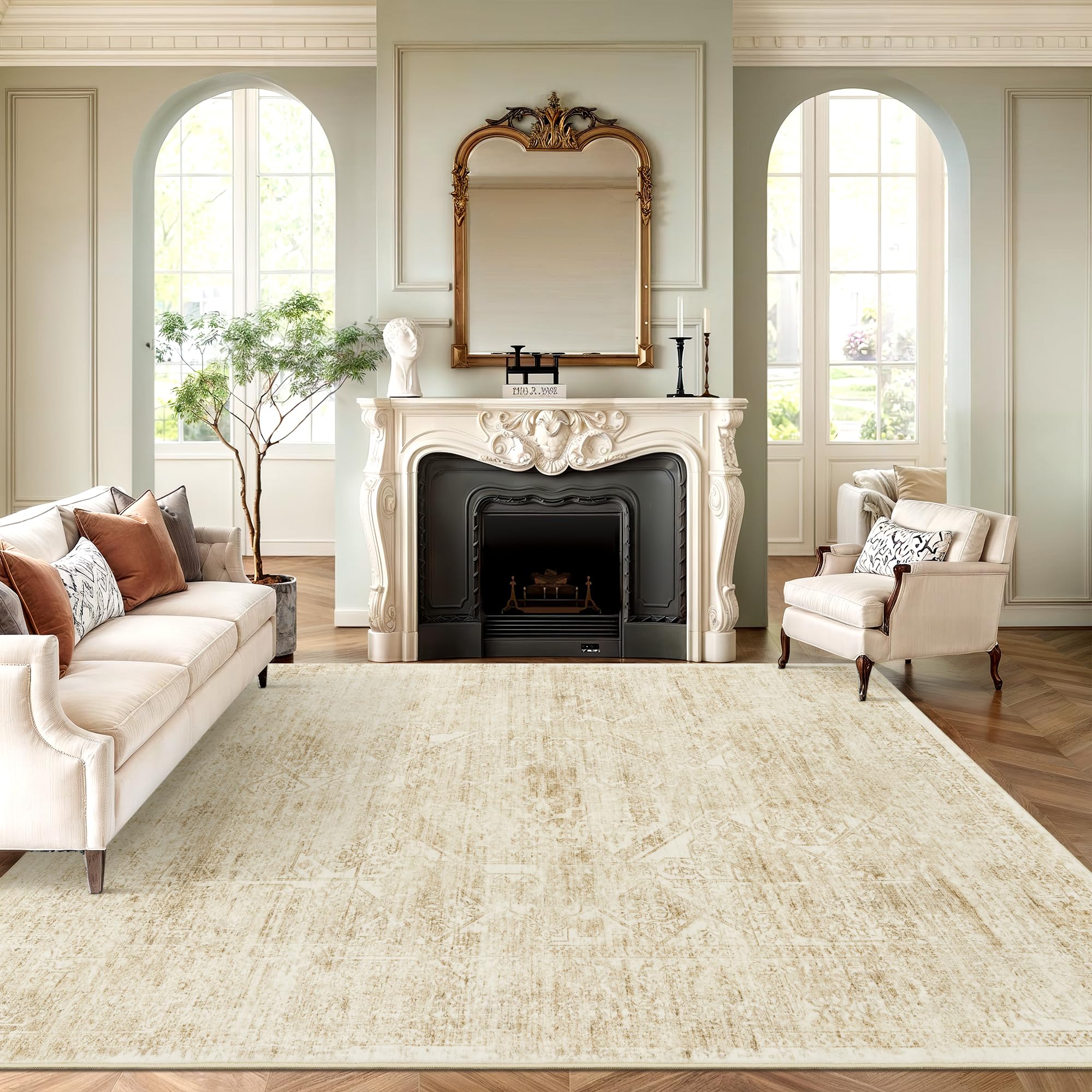 Washable Non-Slip Area Rug