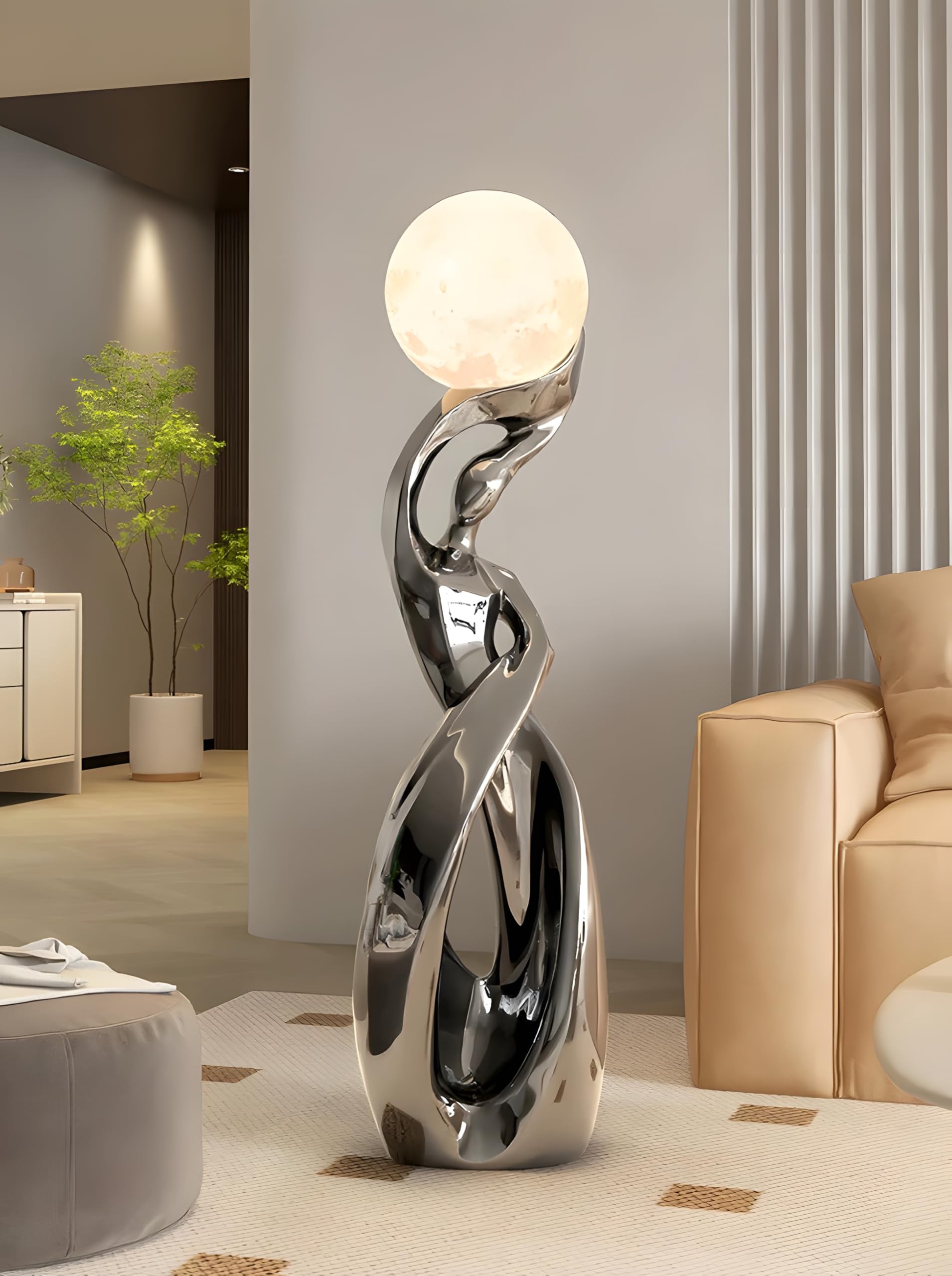 Bofea-Modern Standing Lamp for Living Room