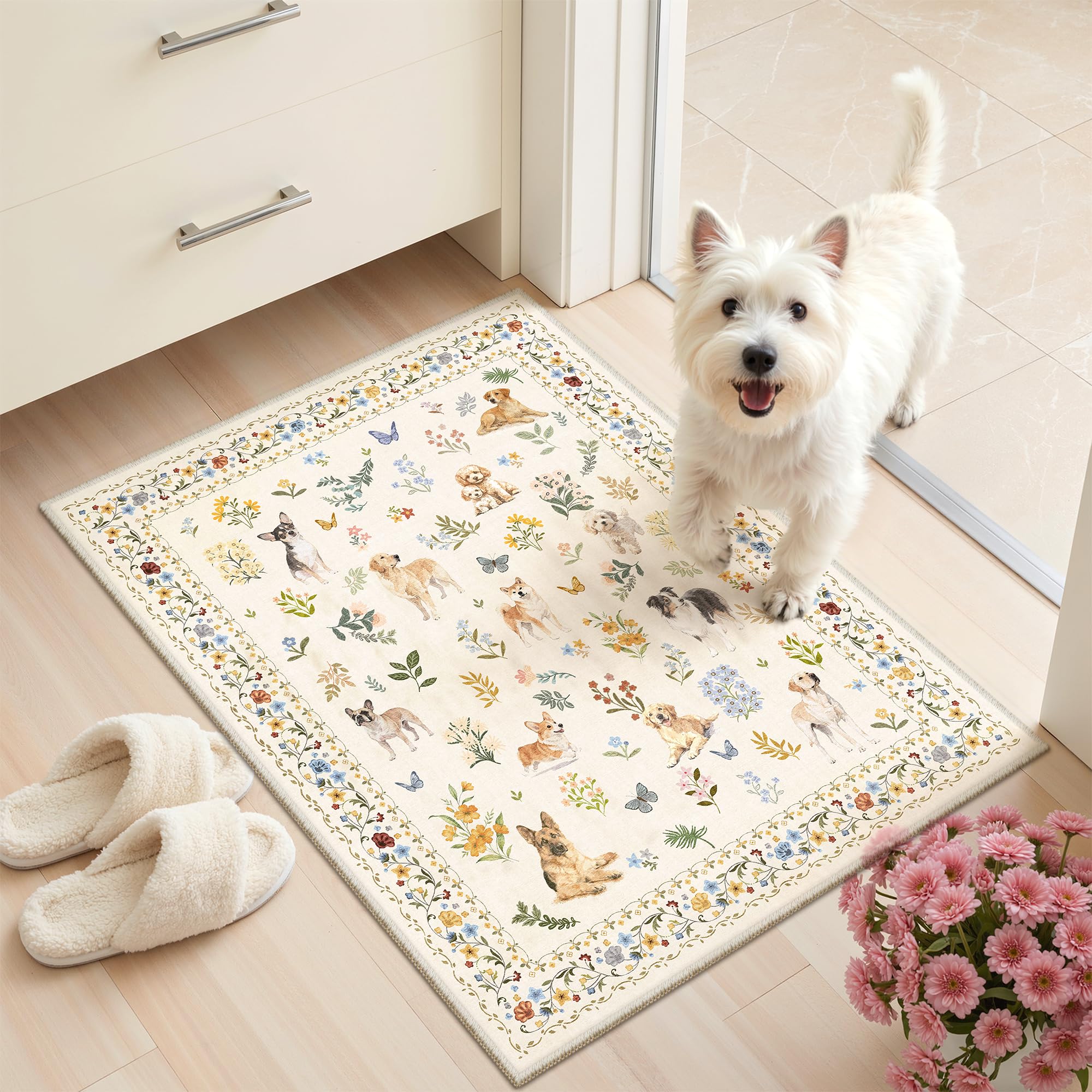 Washable Non-Slip Area Rug