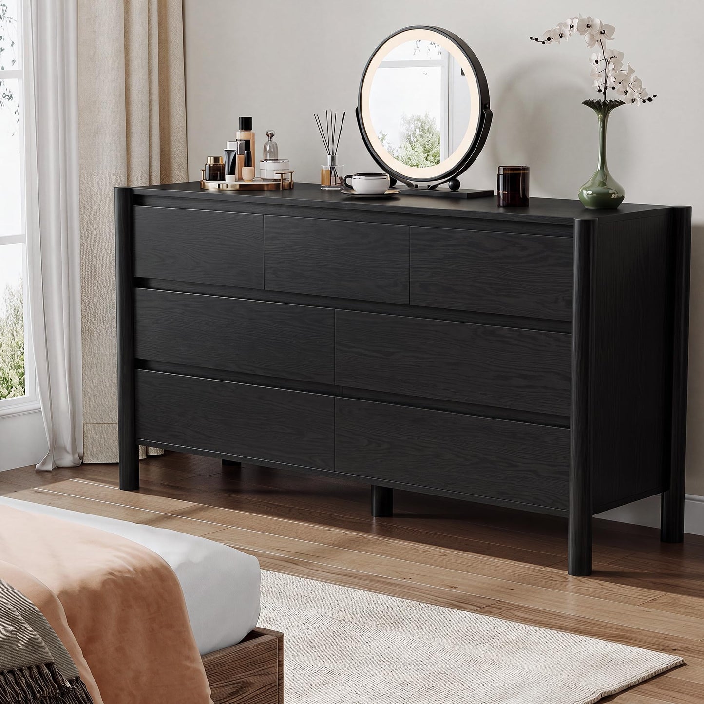 6 Drawer Bedroom Dresser