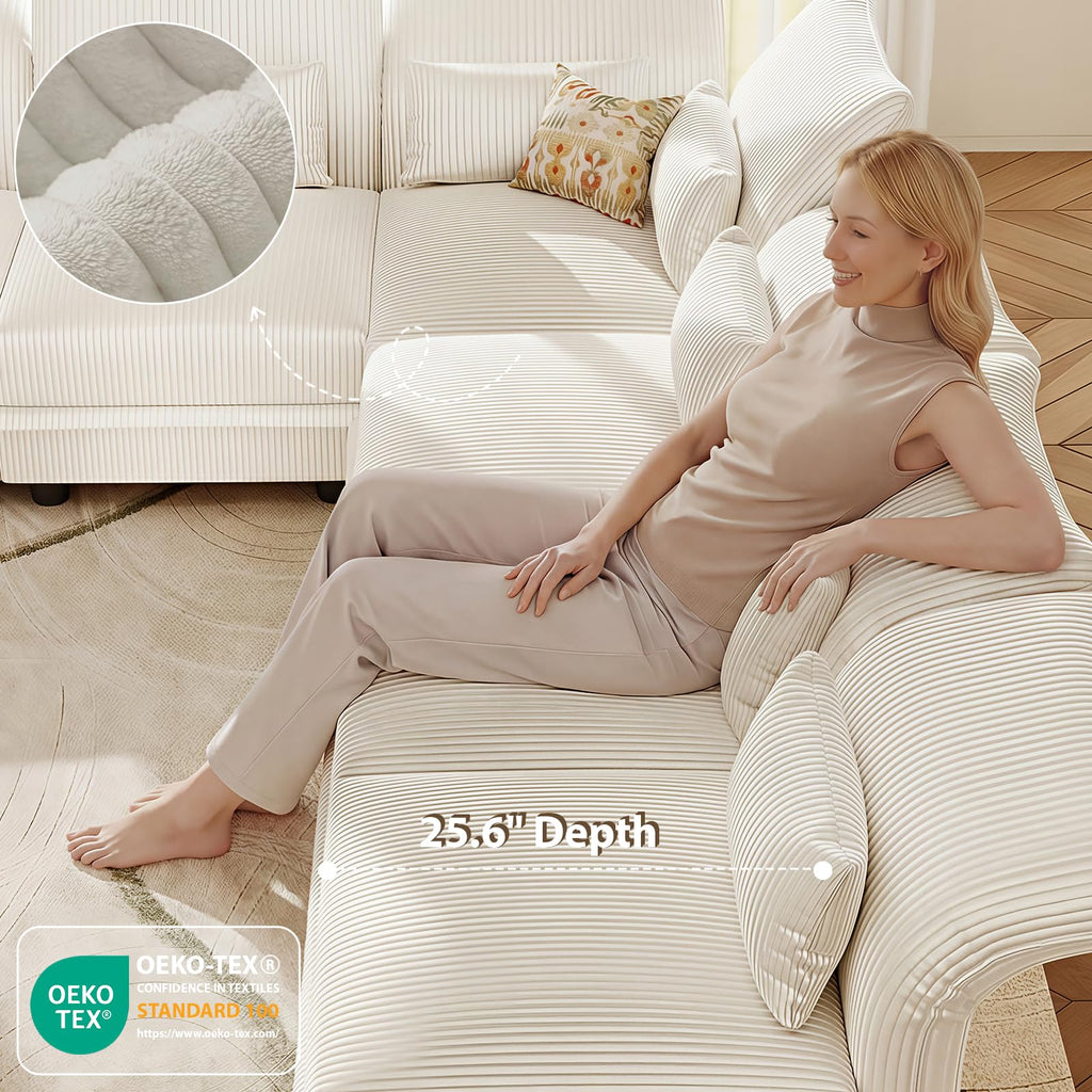 U-Shaped Sectional Sofa