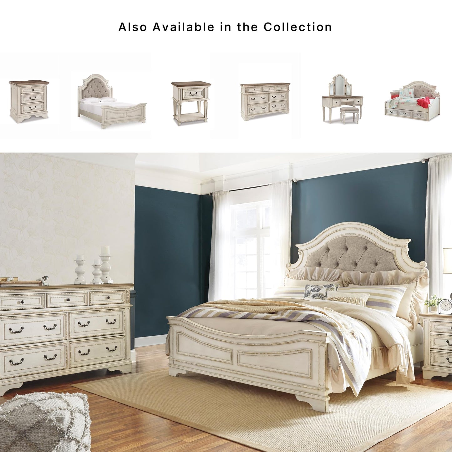 French Country 6 Drawer Dresser