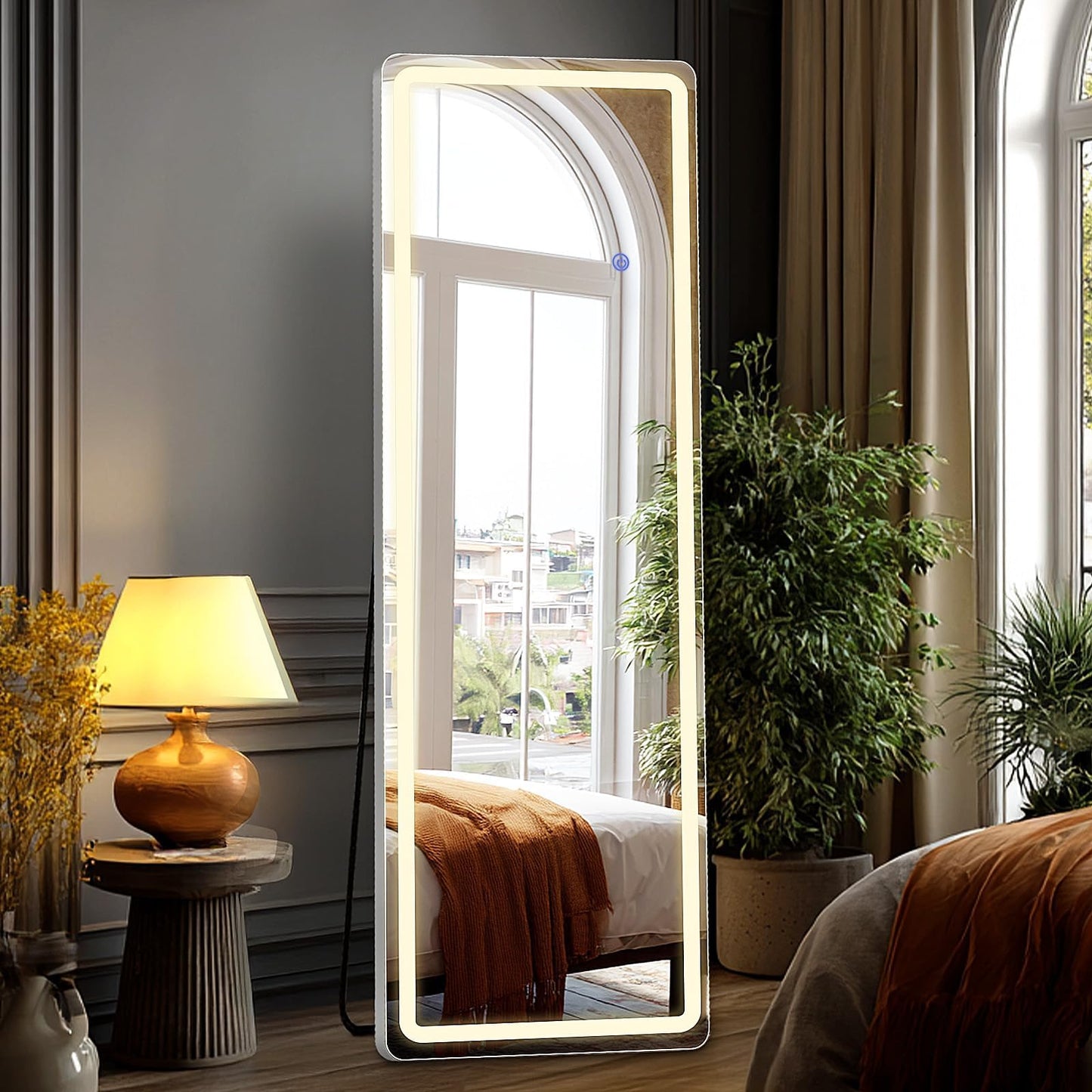 LED Full Length Standing Mirror