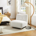 Modern Sherpa Modular Accent Chair