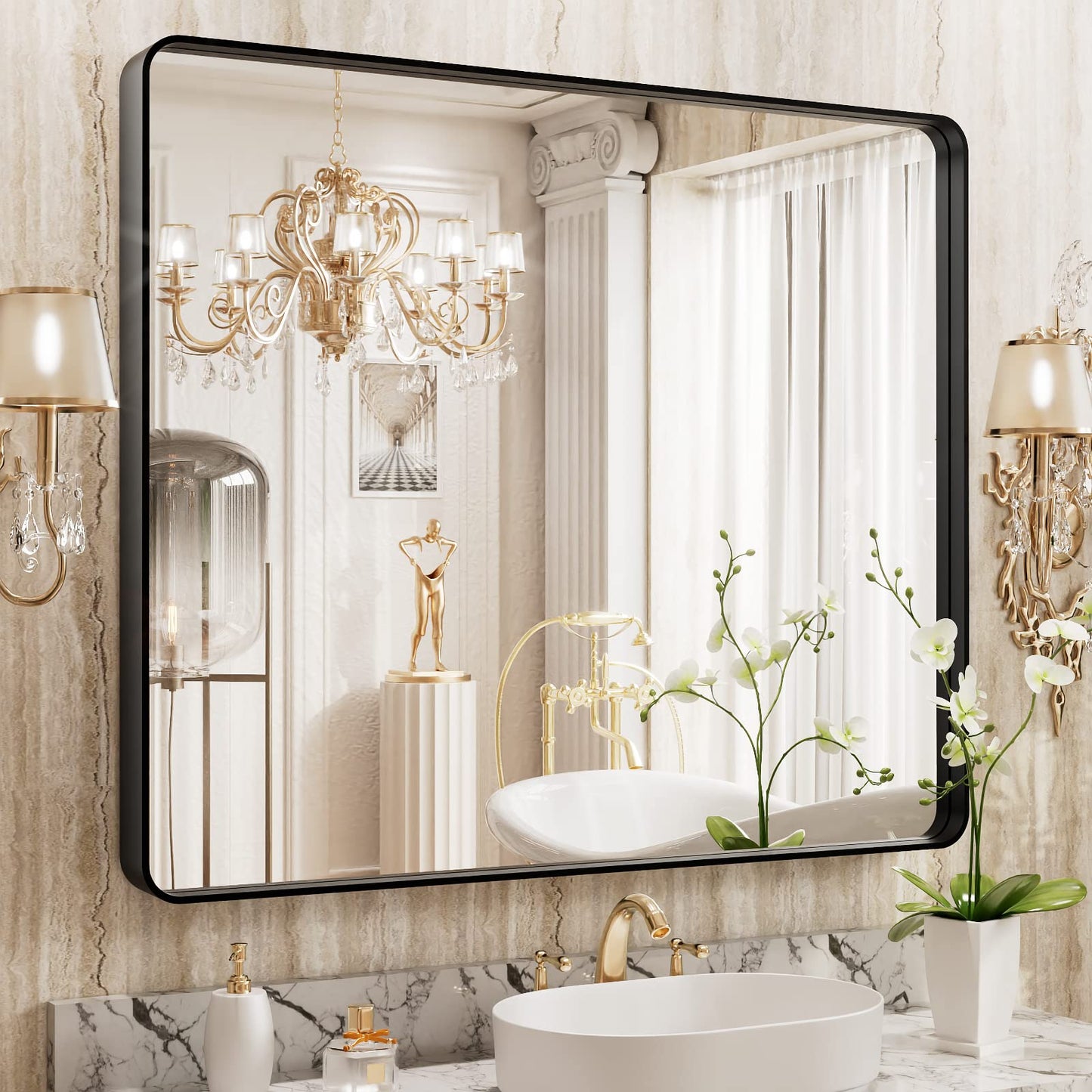 Irregular Decorative Wall Mirror