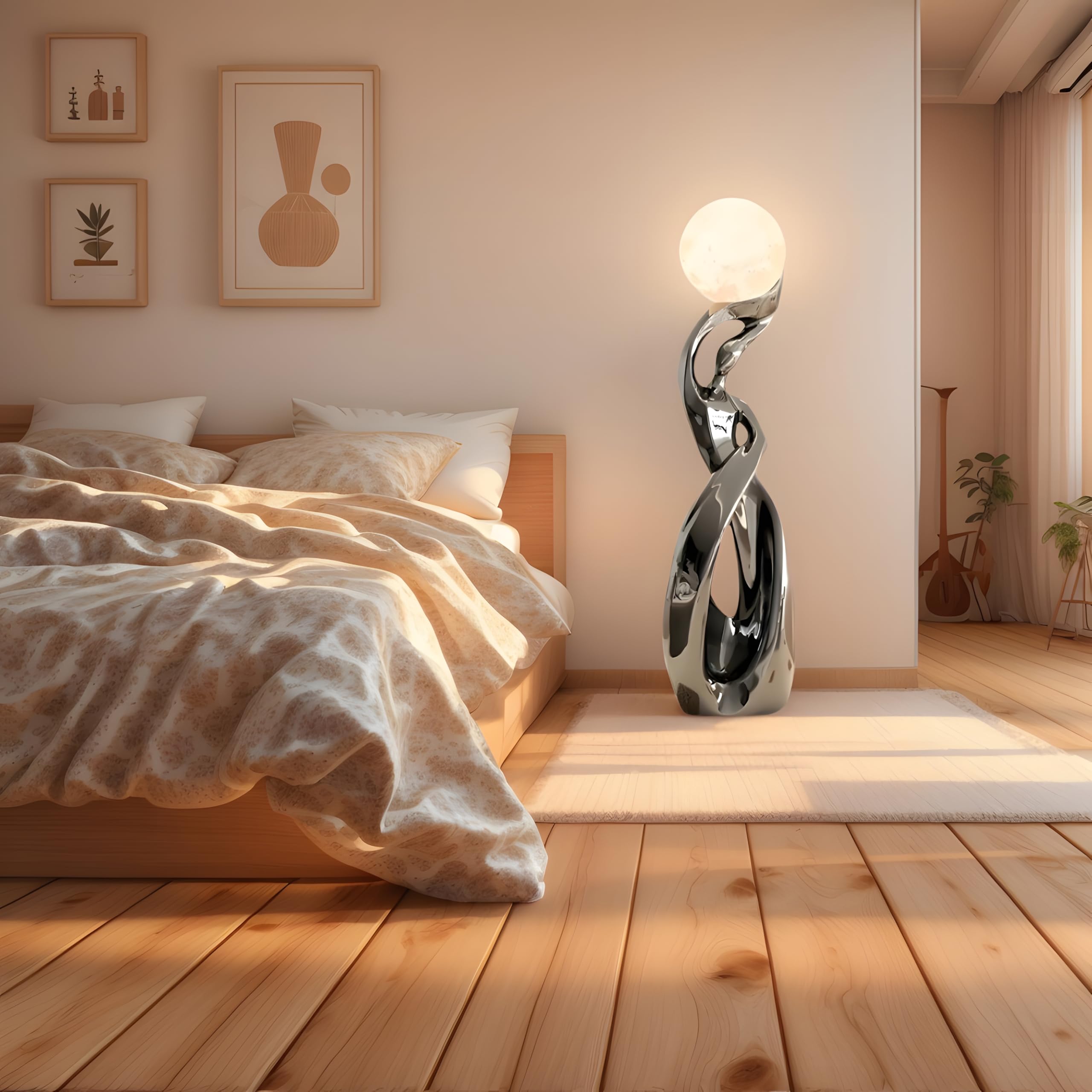 Bofea-Modern Standing Lamp for Living Room