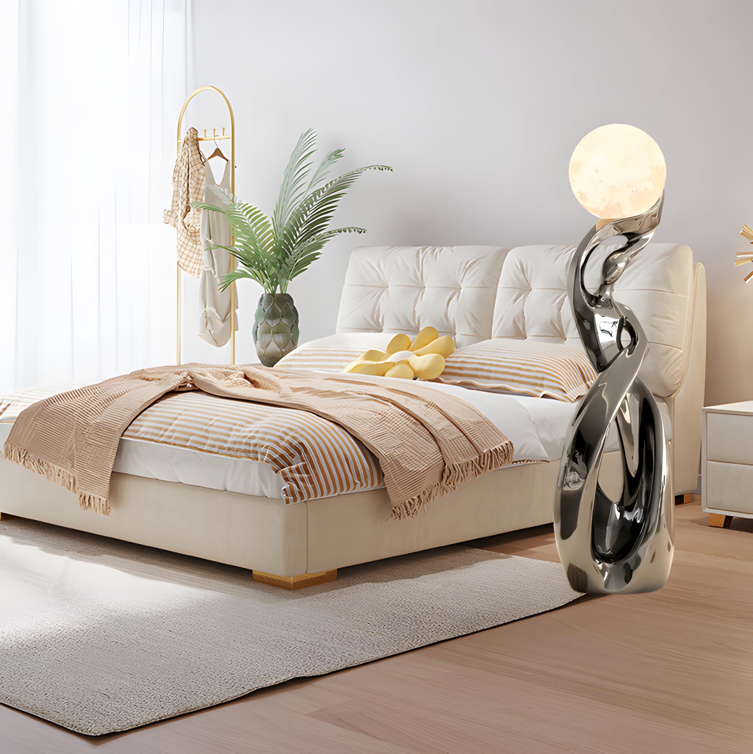 Bofea-Modern Standing Lamp for Living Room