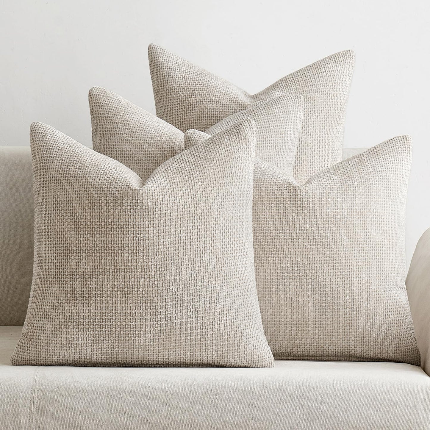 Chenille Decorative Pillow Covers Set of 4
